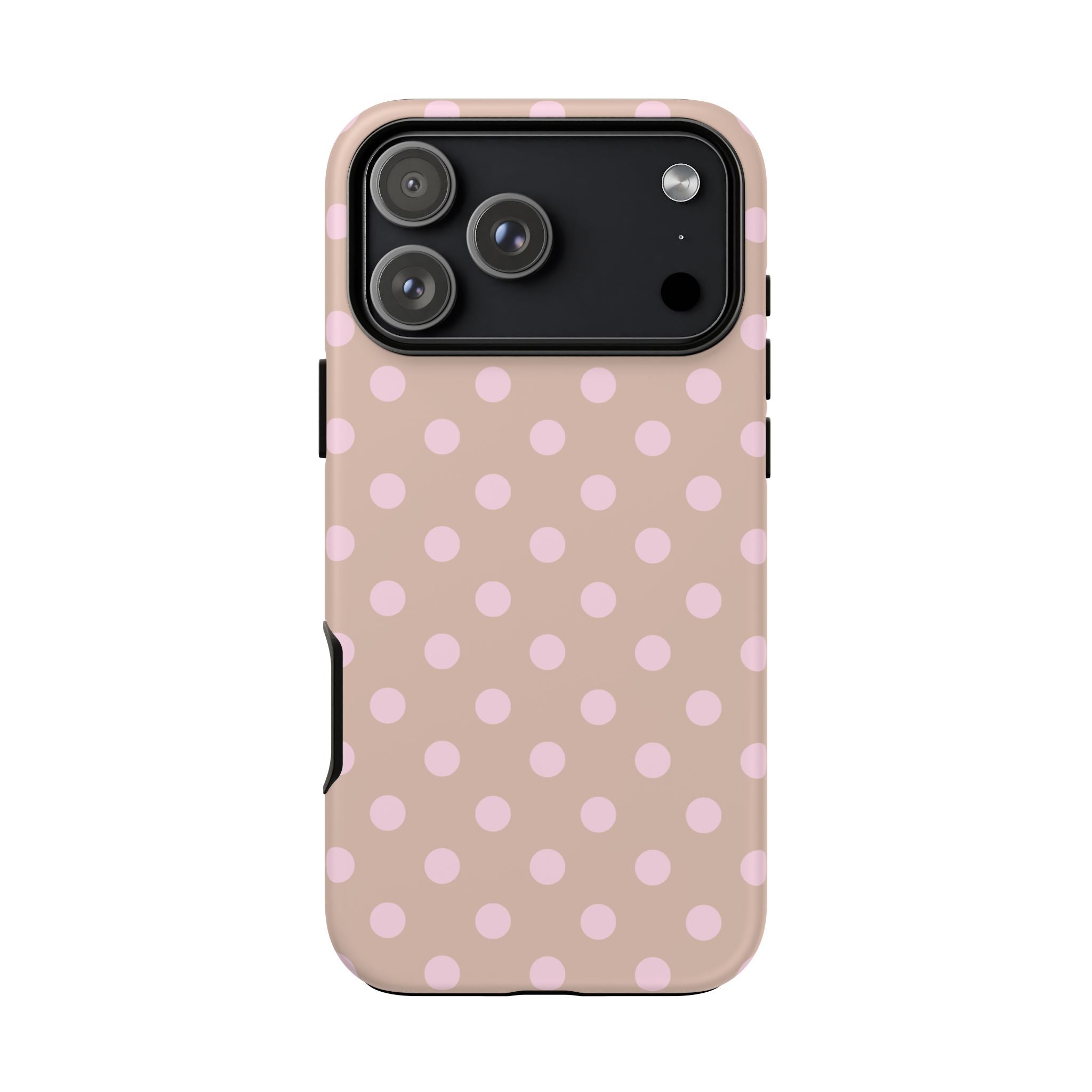 Blush Polka Dot iPhone Case