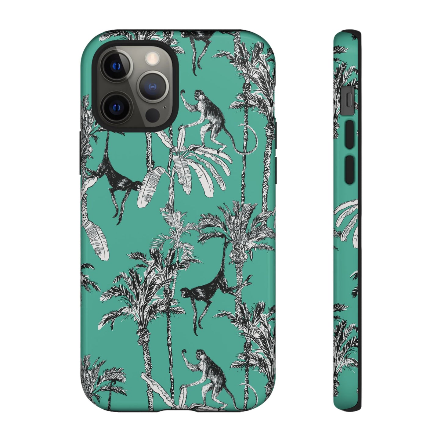 Monkey Business | Retro Tropical Palms Case