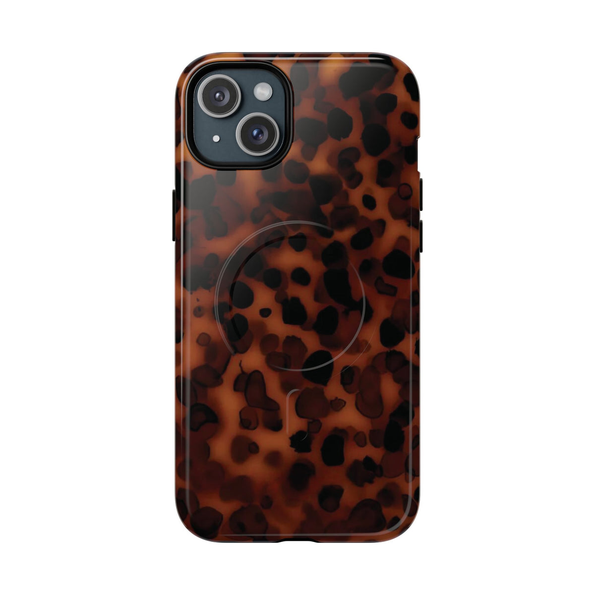 Shell Game | Dark Tortoiseshell Print MagSafe Case