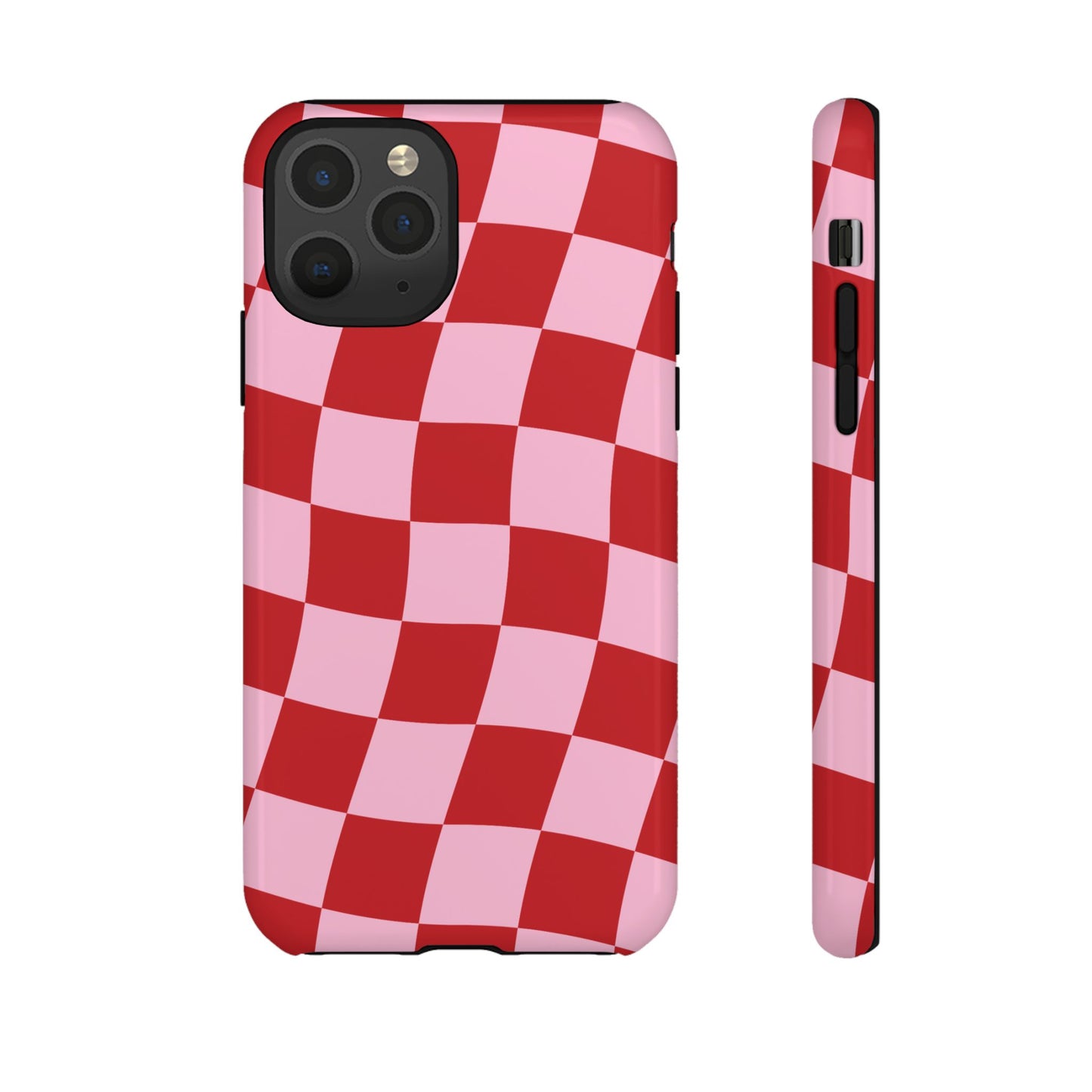 In Check | Wavy Checkerboard Case