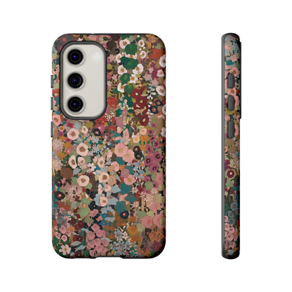 Funda para Samsung con diseño floral moderno de Wallflower