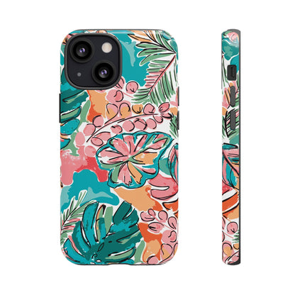 Tropical Botanical | Watercolor Botanical Case