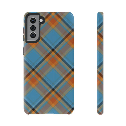 Cozy | Blue Plaid Case