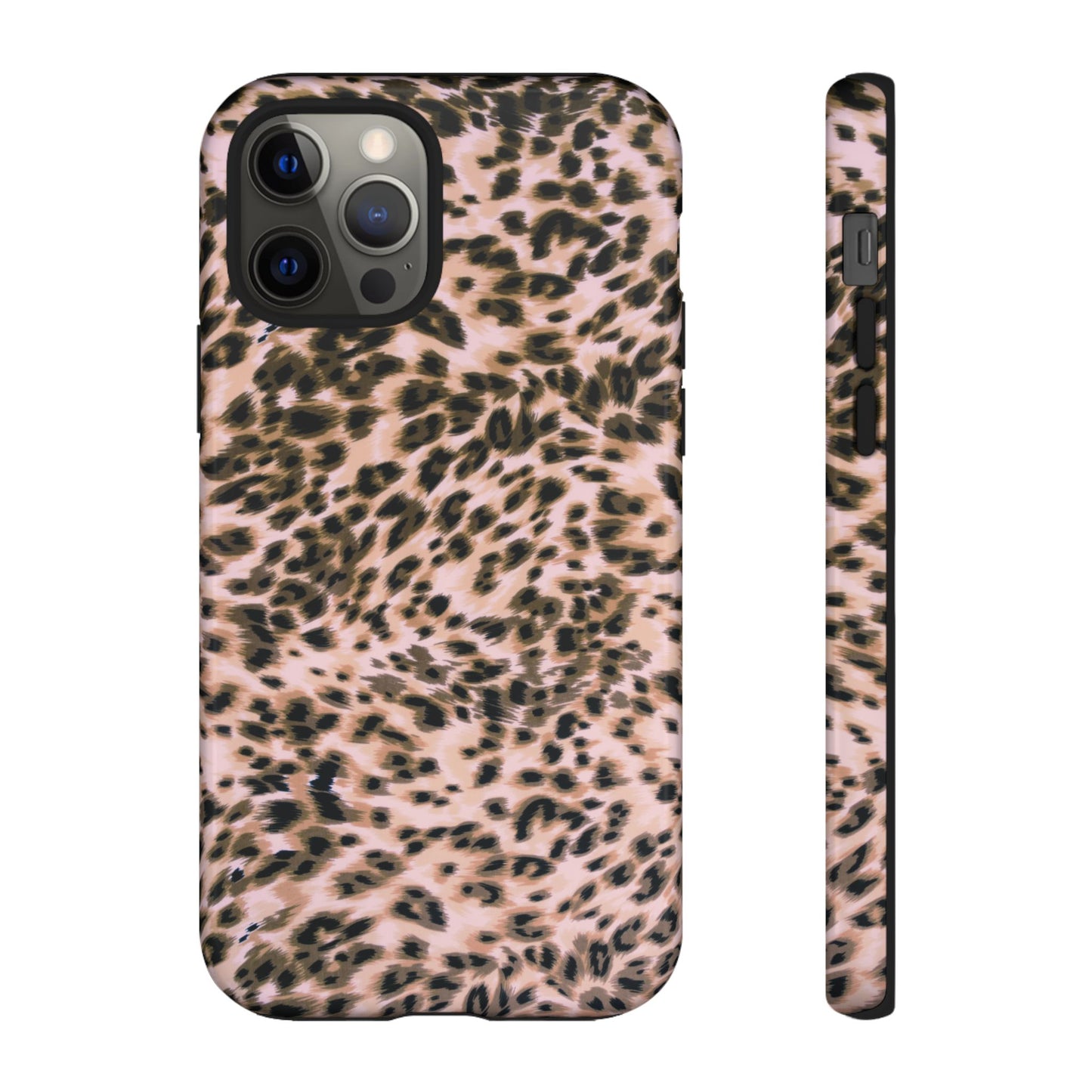 Flirt | Blush Leopard Print iPhone Case