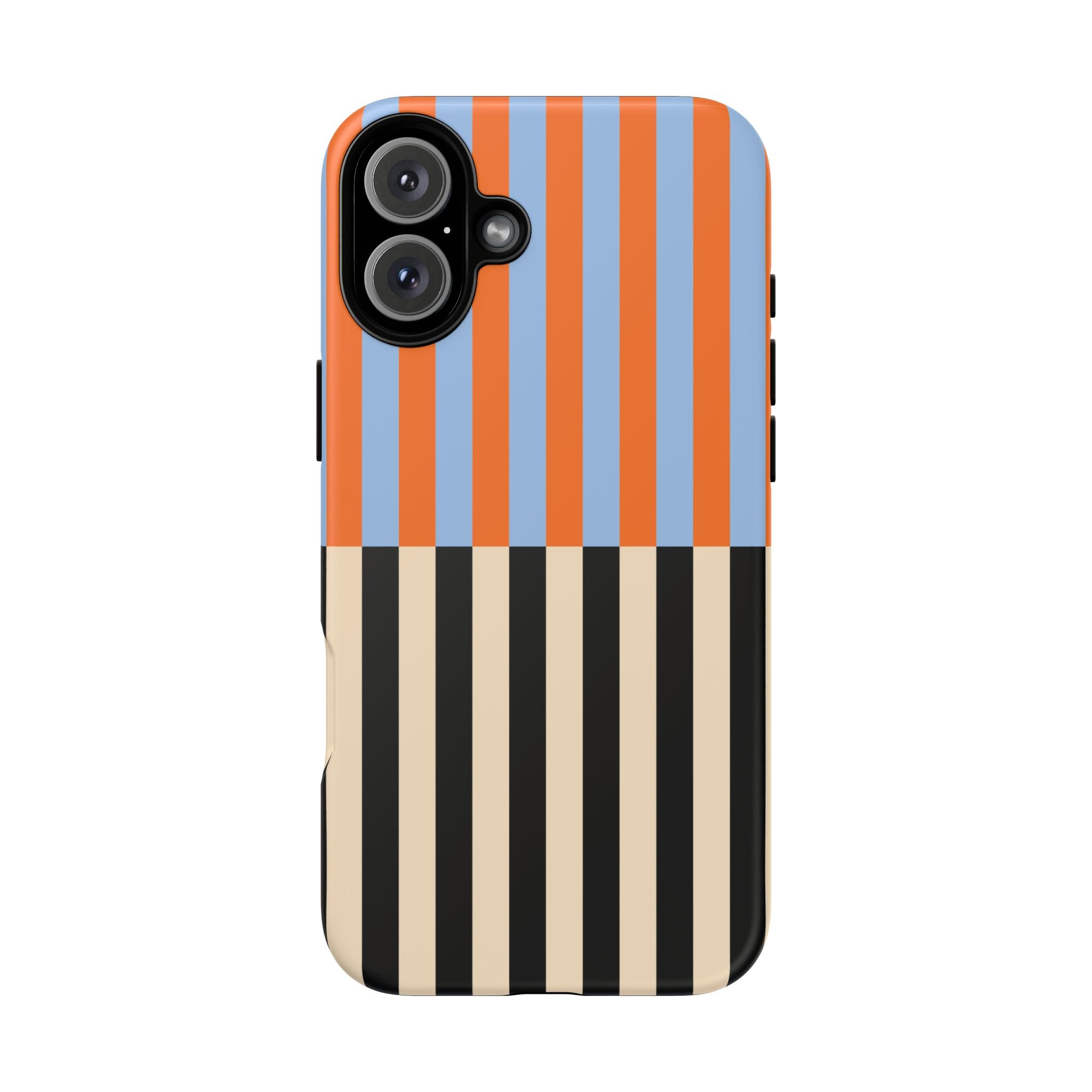 Colorblock Stripe iPhone Case