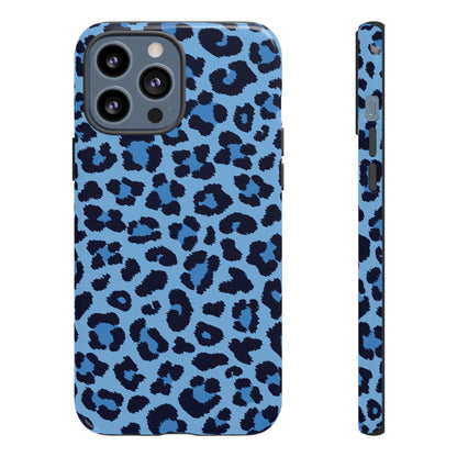 Blue Leopard | Bold Y2K Animal Print Case