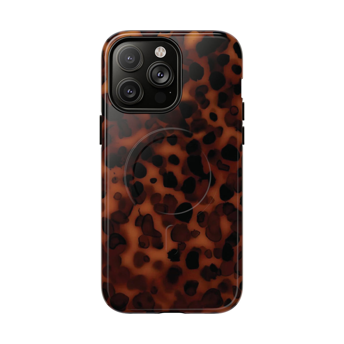 Shell Game | Dark Tortoiseshell Print MagSafe Case
