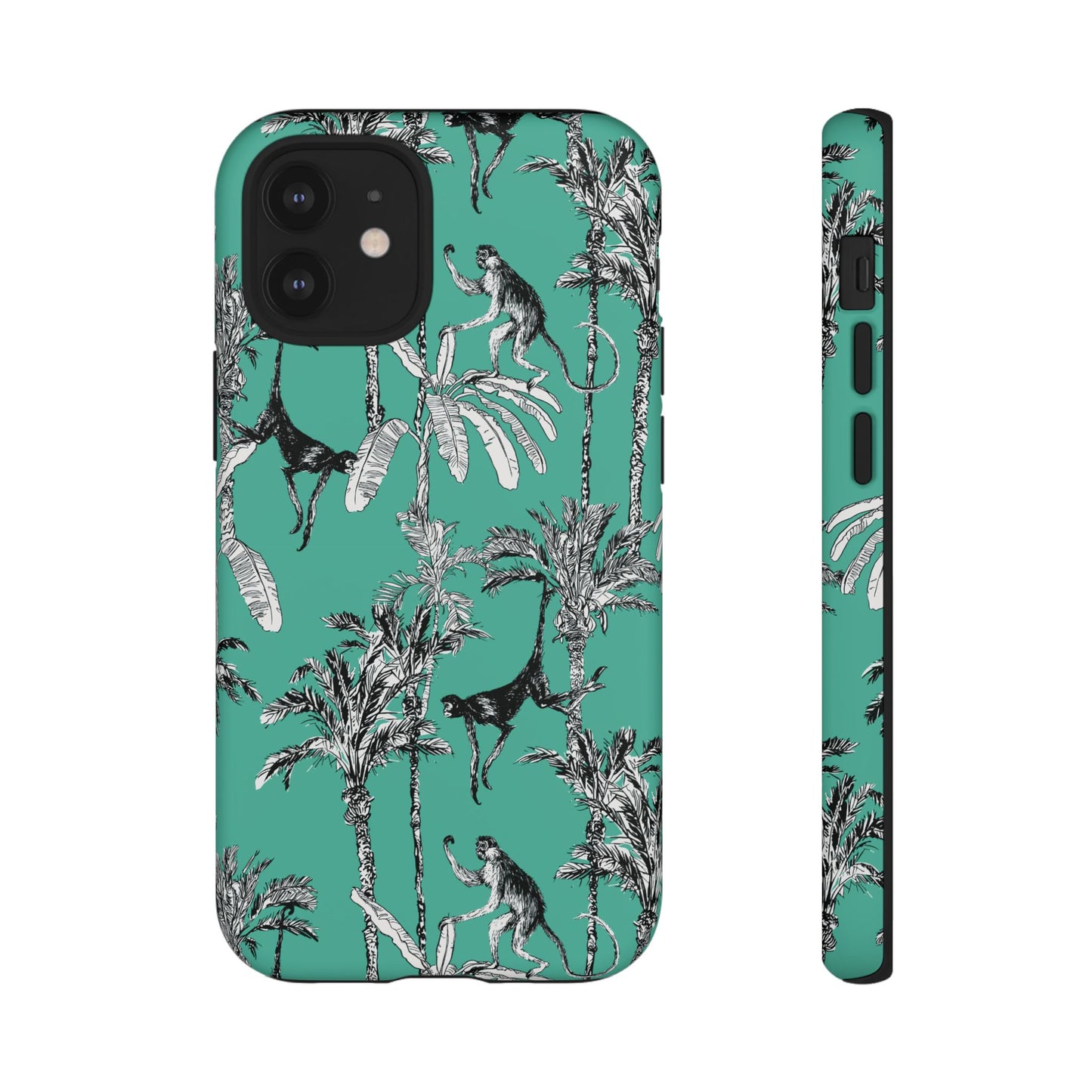 Monkey Business | Retro Tropical Palms Case