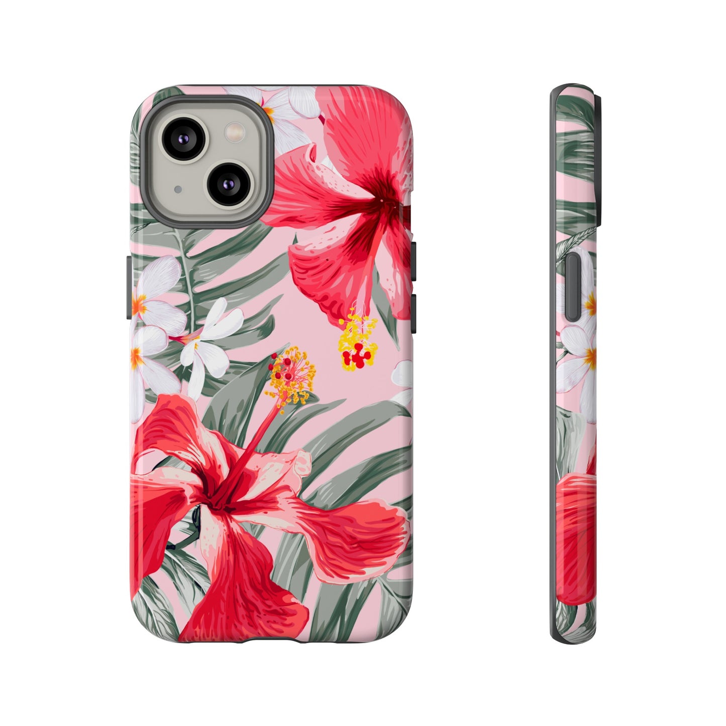 Pua | Pink Hibiscus Floral Case