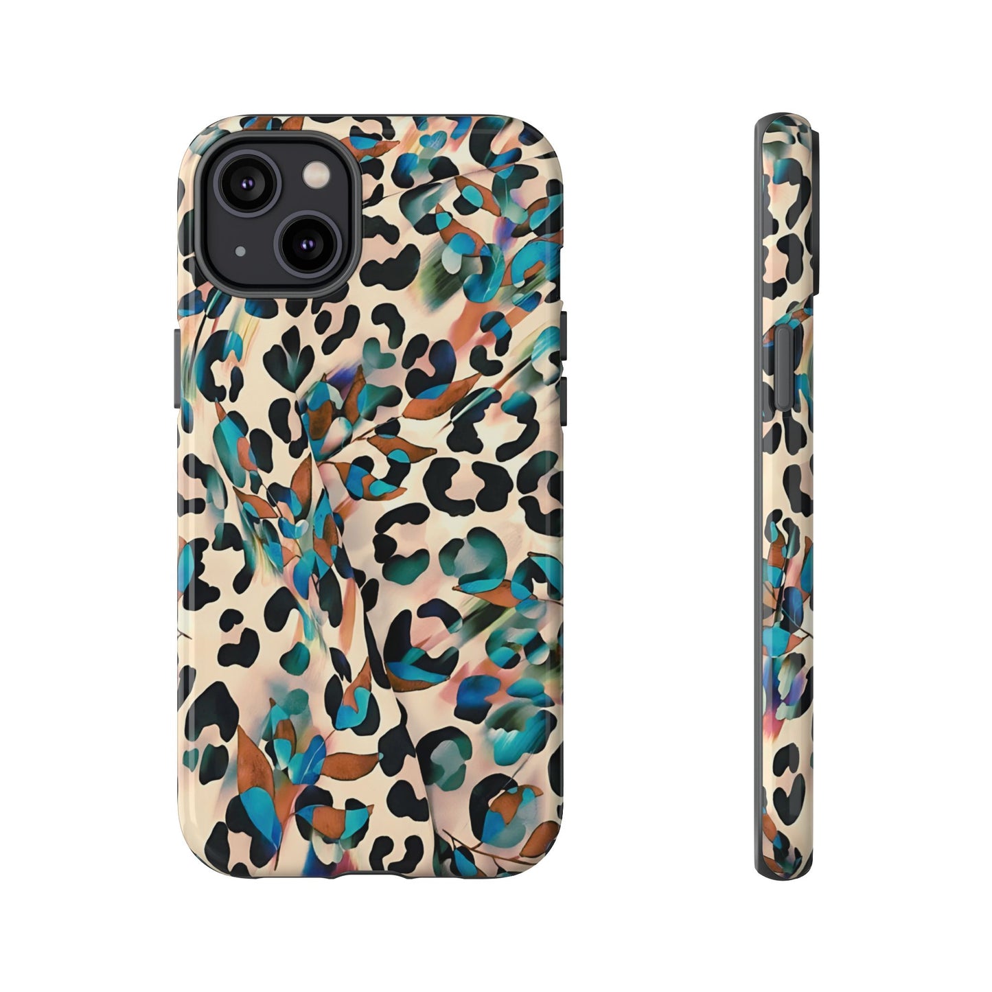 Coque iPhone à imprimé léopard aquarelle | Dreamy Leopard