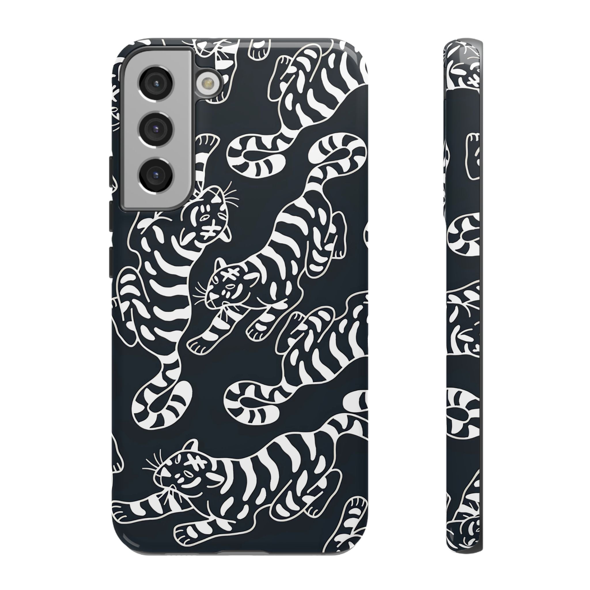 Tiger Tale White Tiger Galaxy Case