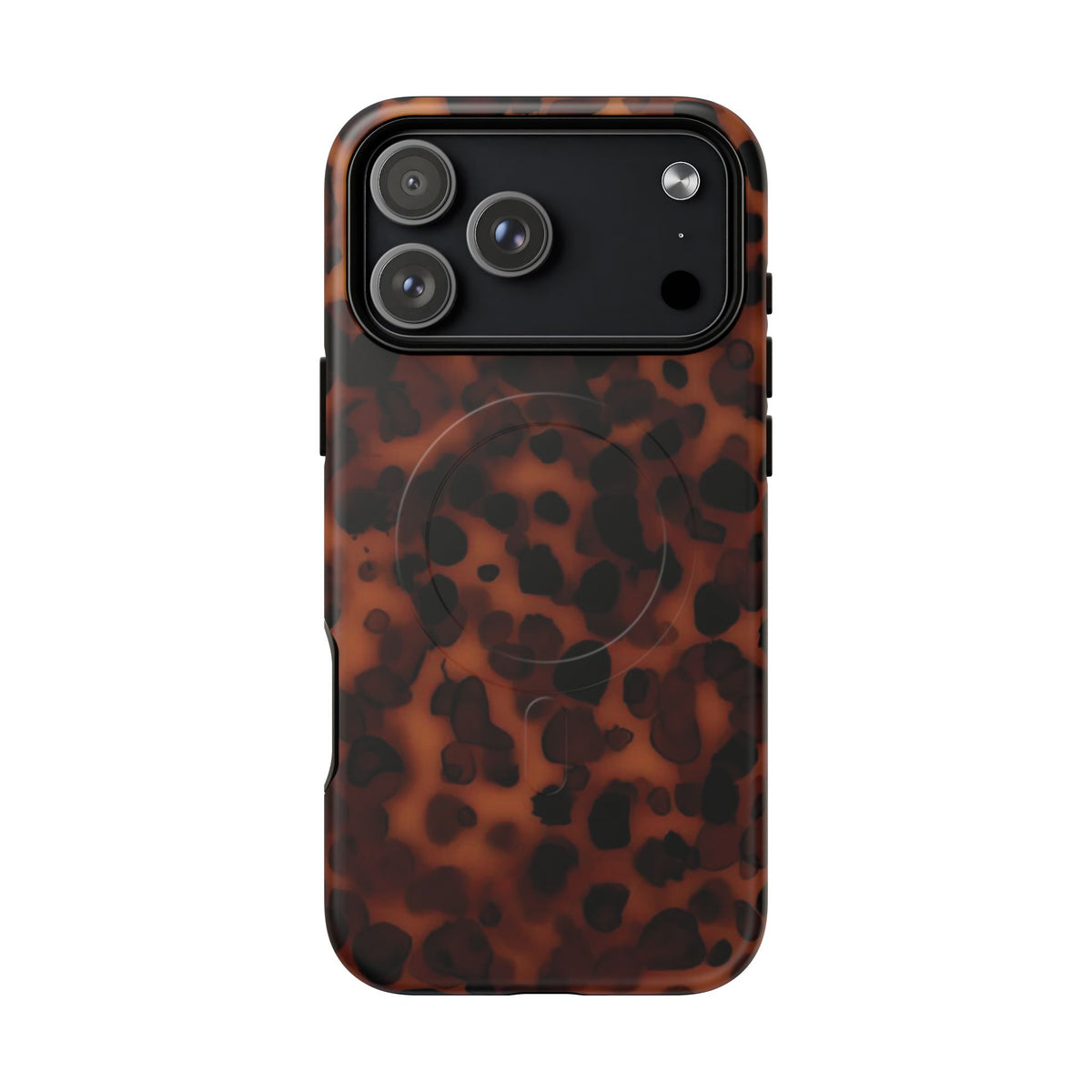 Shell Game | Dark Tortoiseshell Print MagSafe Case