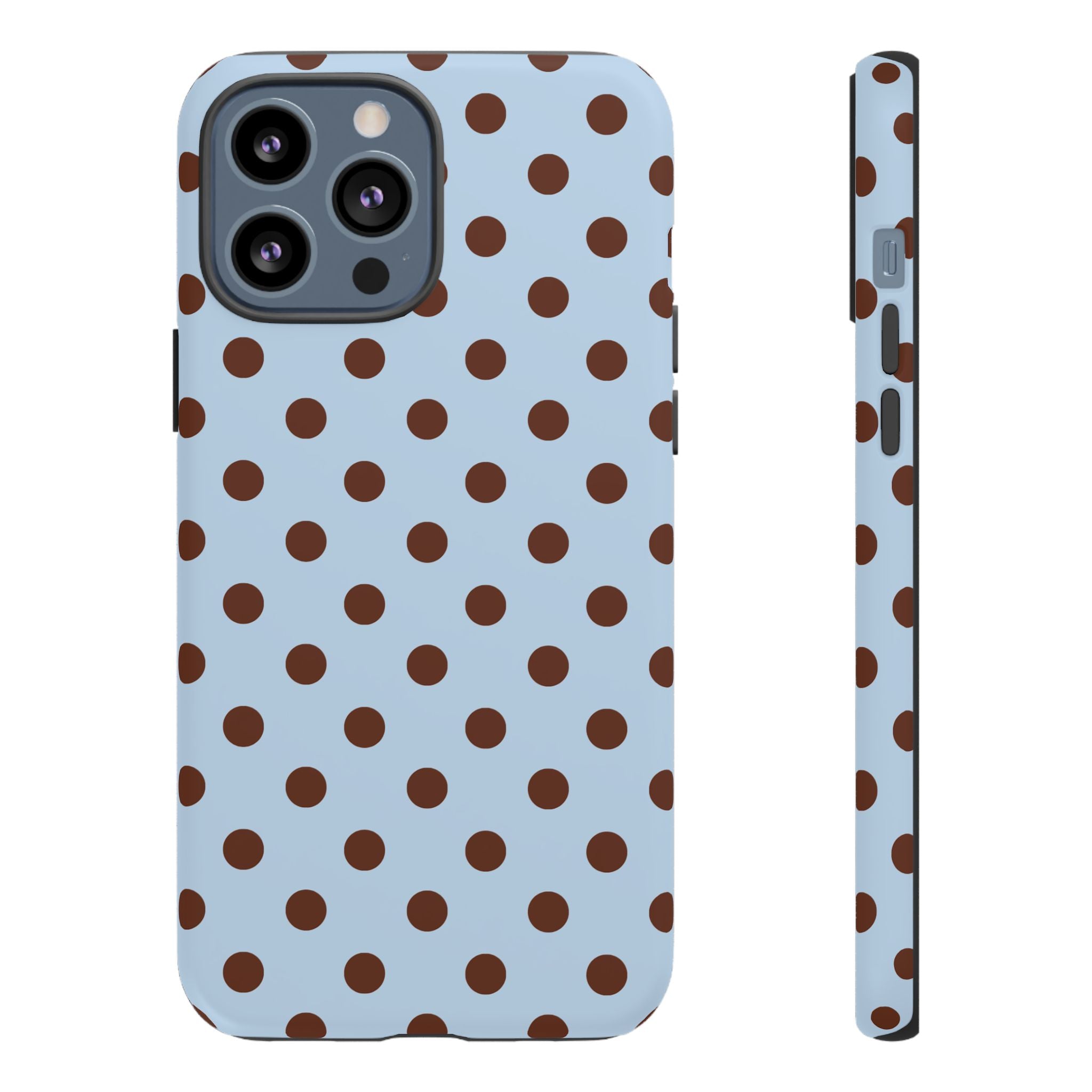 Mocha Dot iPhone Case
