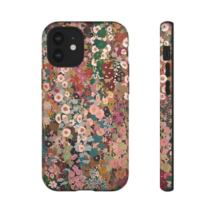 Coque iPhone à motif de giroflée | Motif floral