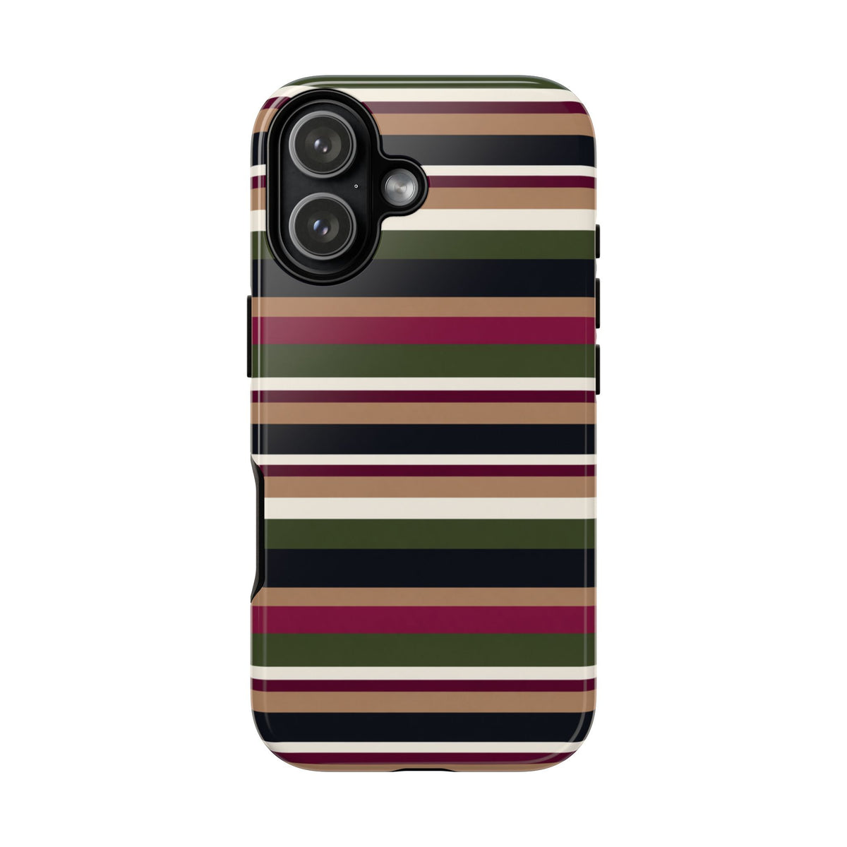 West End | Retro Striped iPhone Case
