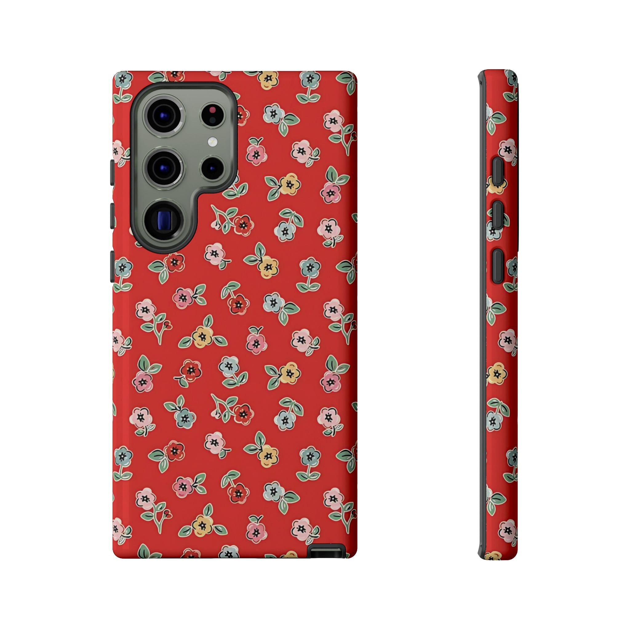 Tiny Blooms Cottagecore Floral Galaxy Case