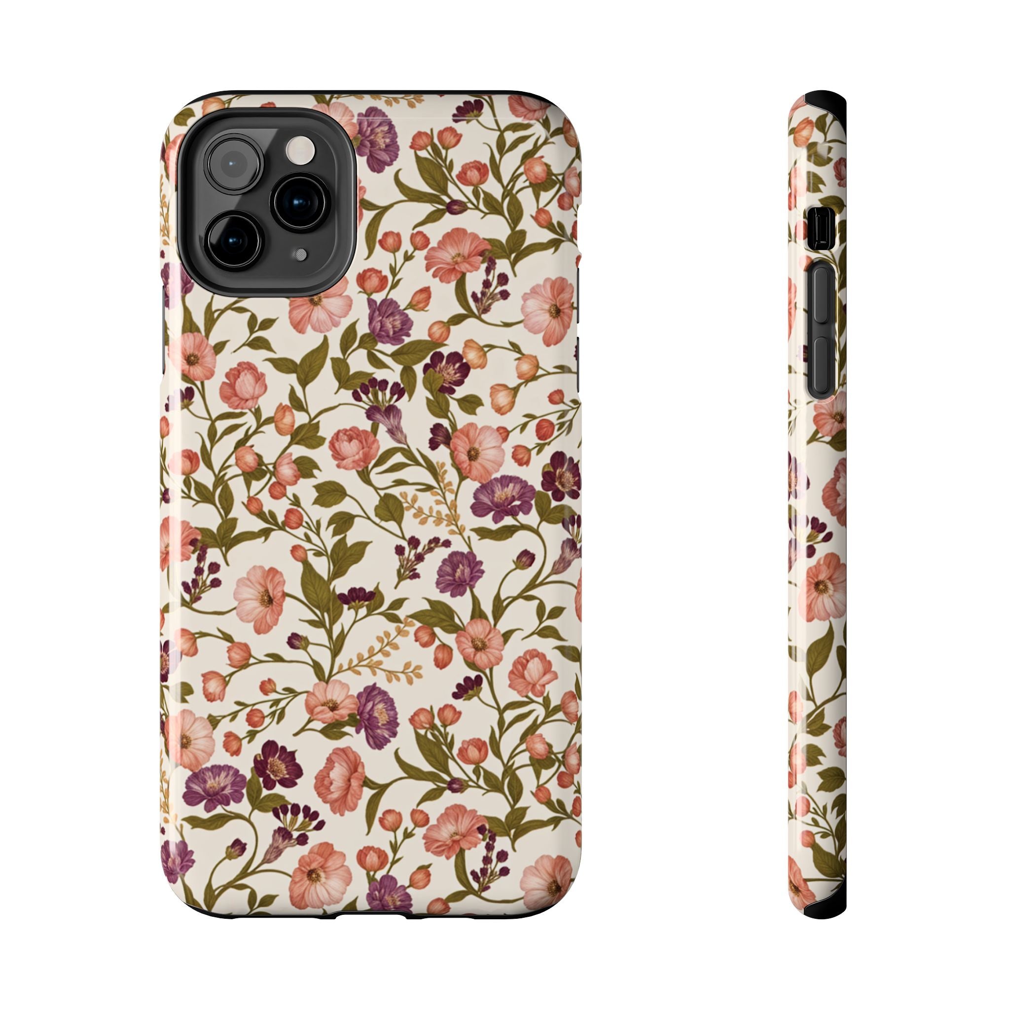 Flowering Vines Boho Floral iPhone Case