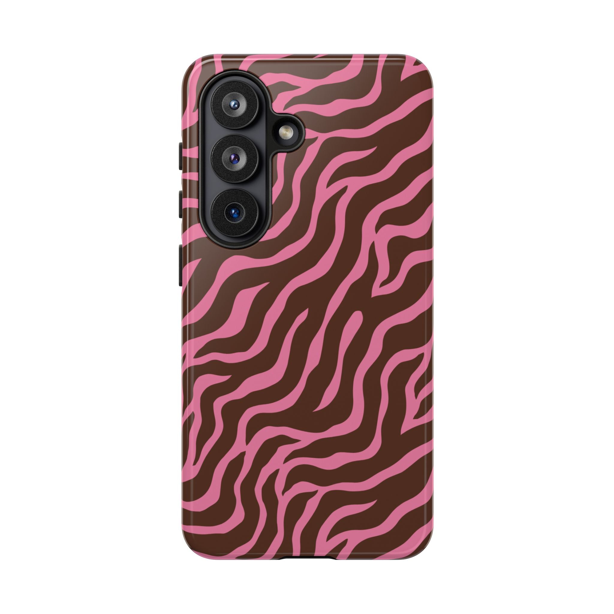 Pink Instinct | Zebra Print Galaxy Case