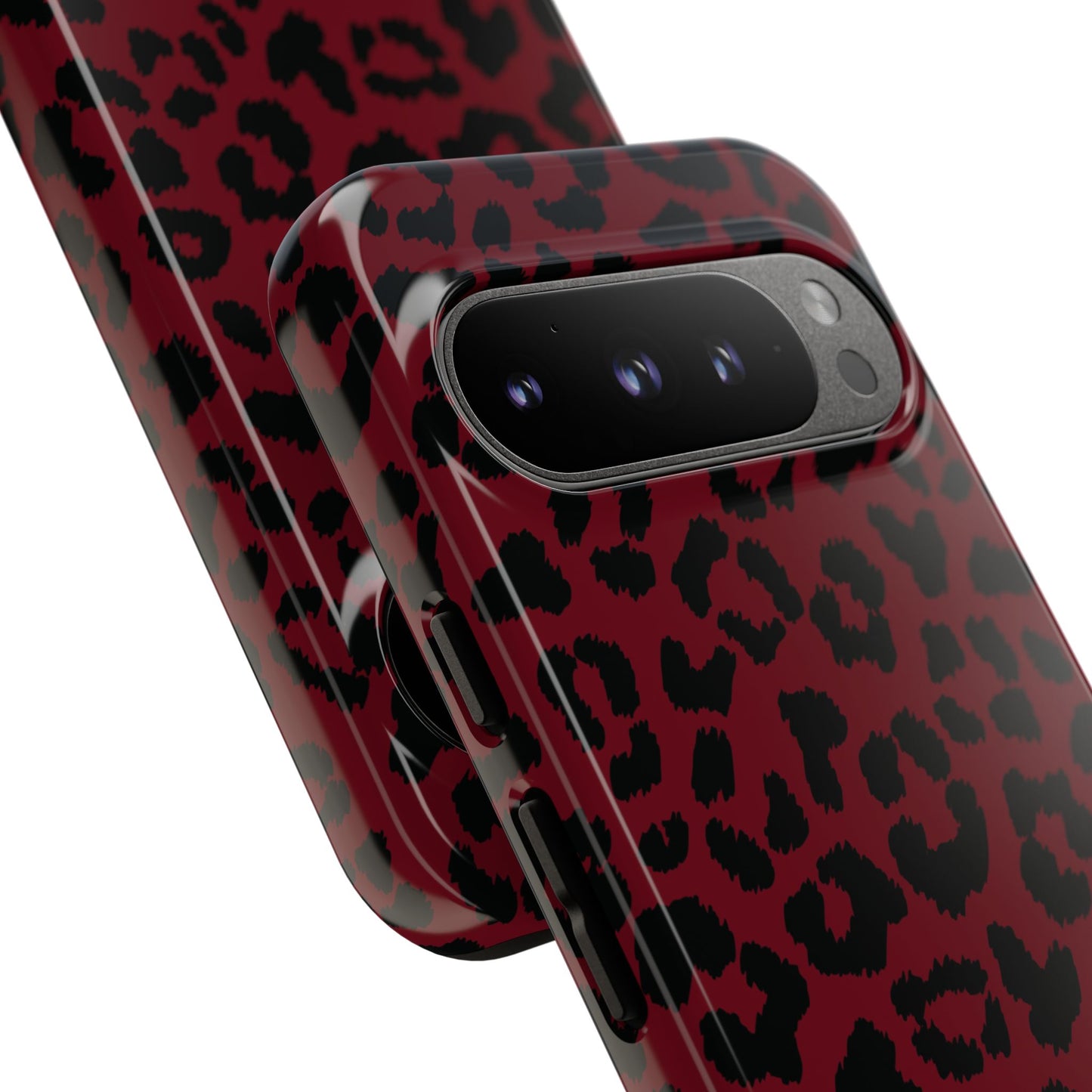 Funda Pixel con estampado de leopardo rojo Gone Wild