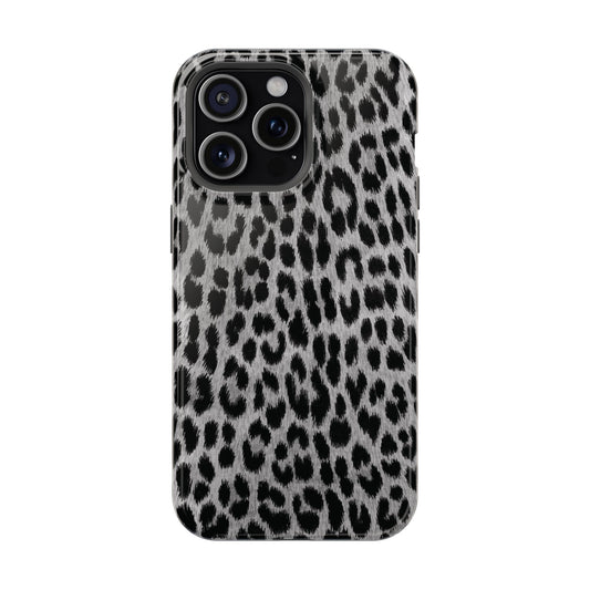 Savage | Gray Leopard MagSafe Case