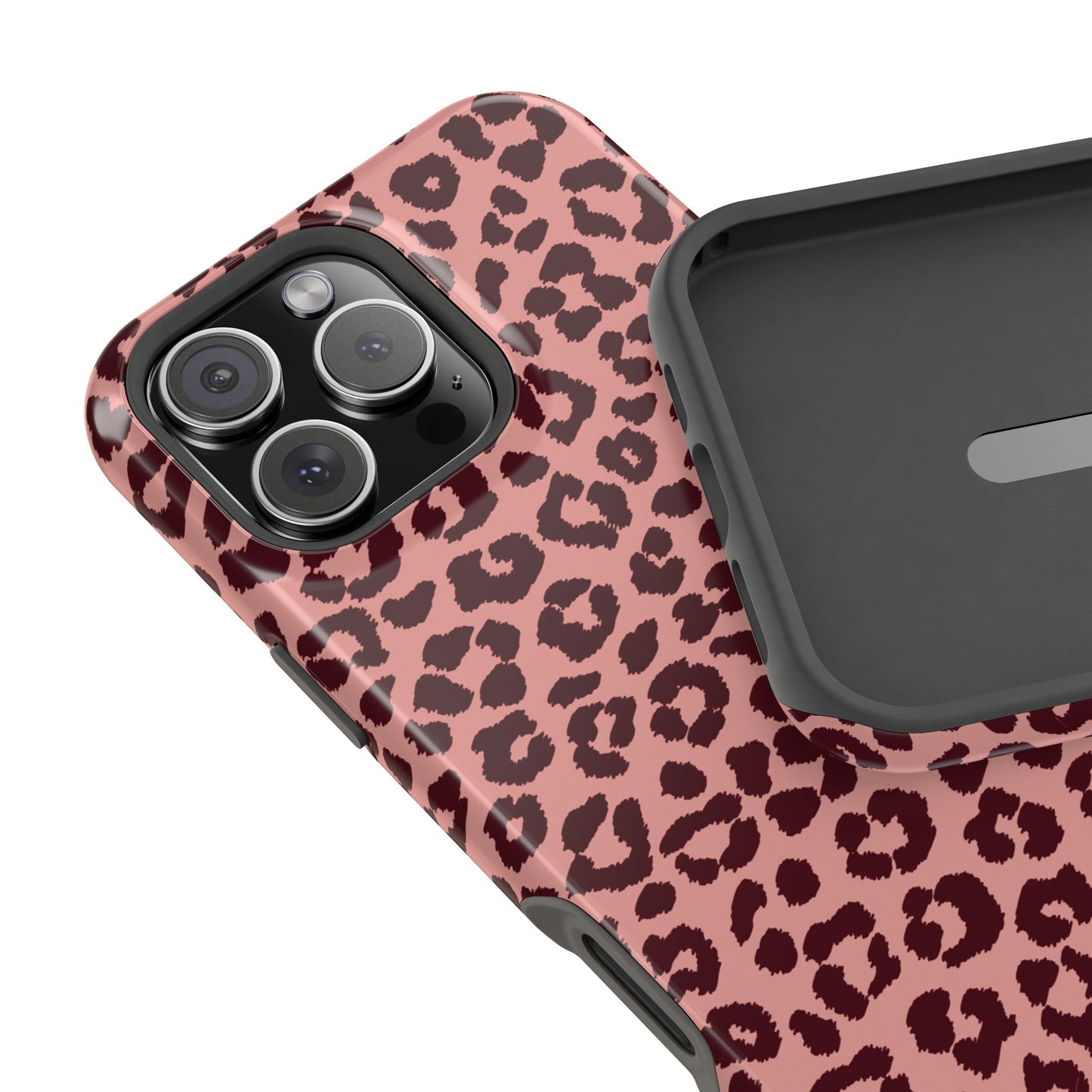 Spotted Around Town | Pink Leopard iPhone Case