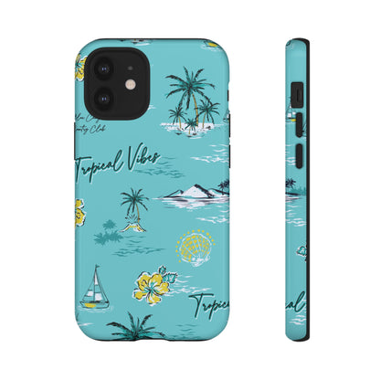 Tropical Vibes | Blue Island Vacation Case