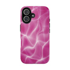 Pool Daze Pink Abstract iPhone Case