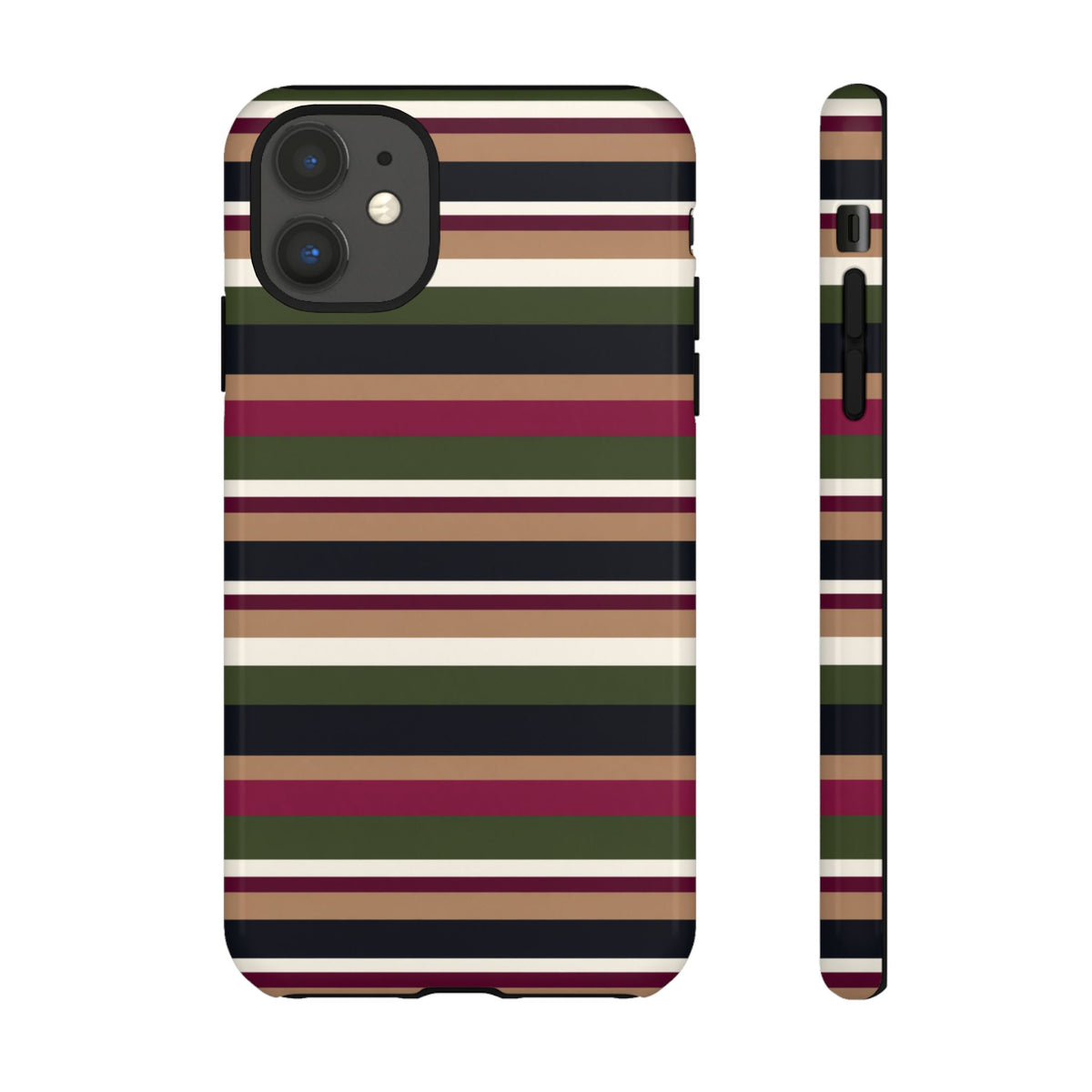 West End | Retro Striped iPhone Case