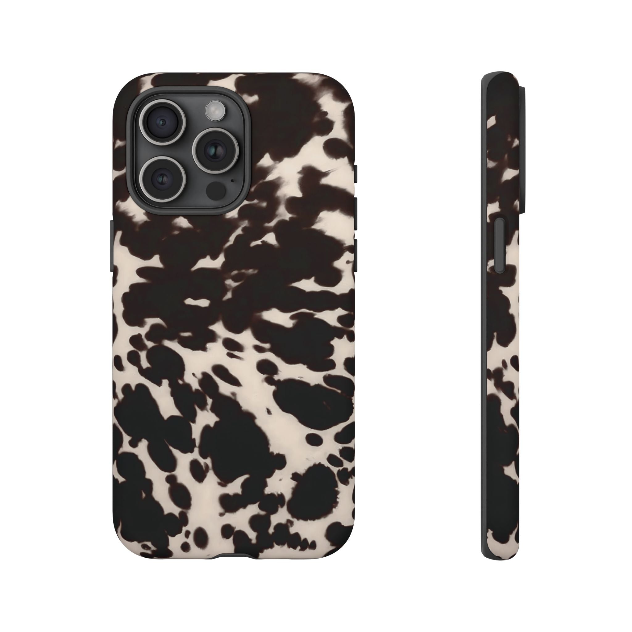 Spotted Cutie | Cow Print iPhone Case