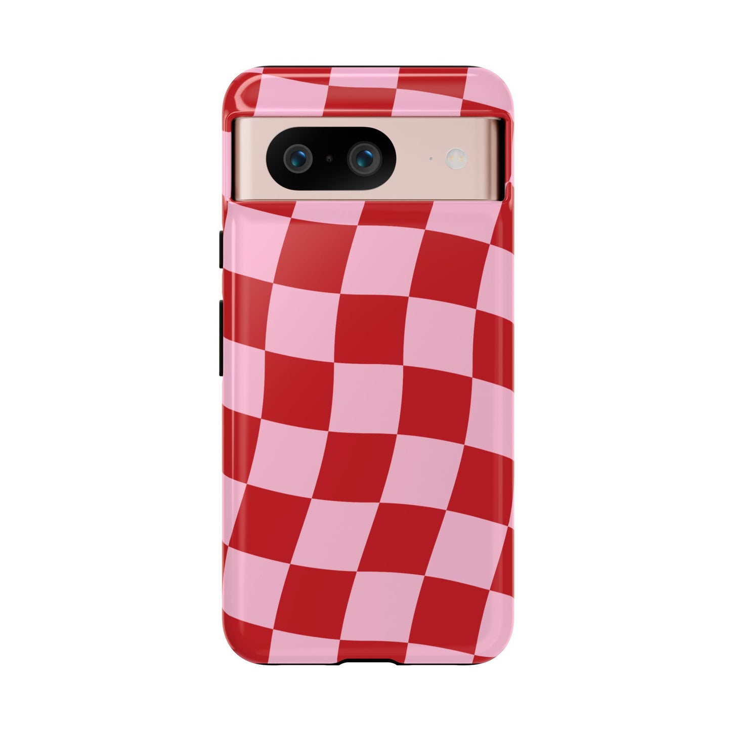 In Check | Wavy Checkerboard Case