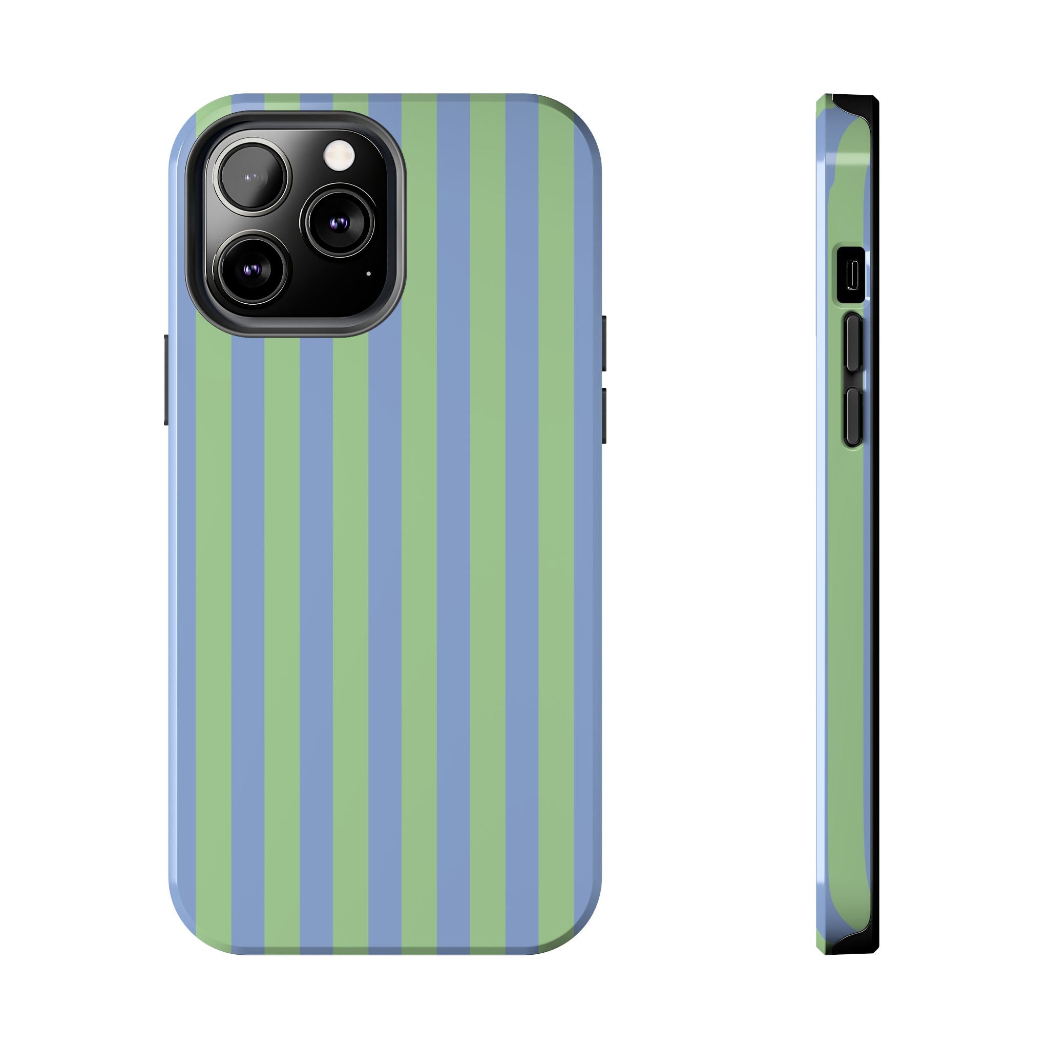 Mint Julep Pastel Striped iPhone Case