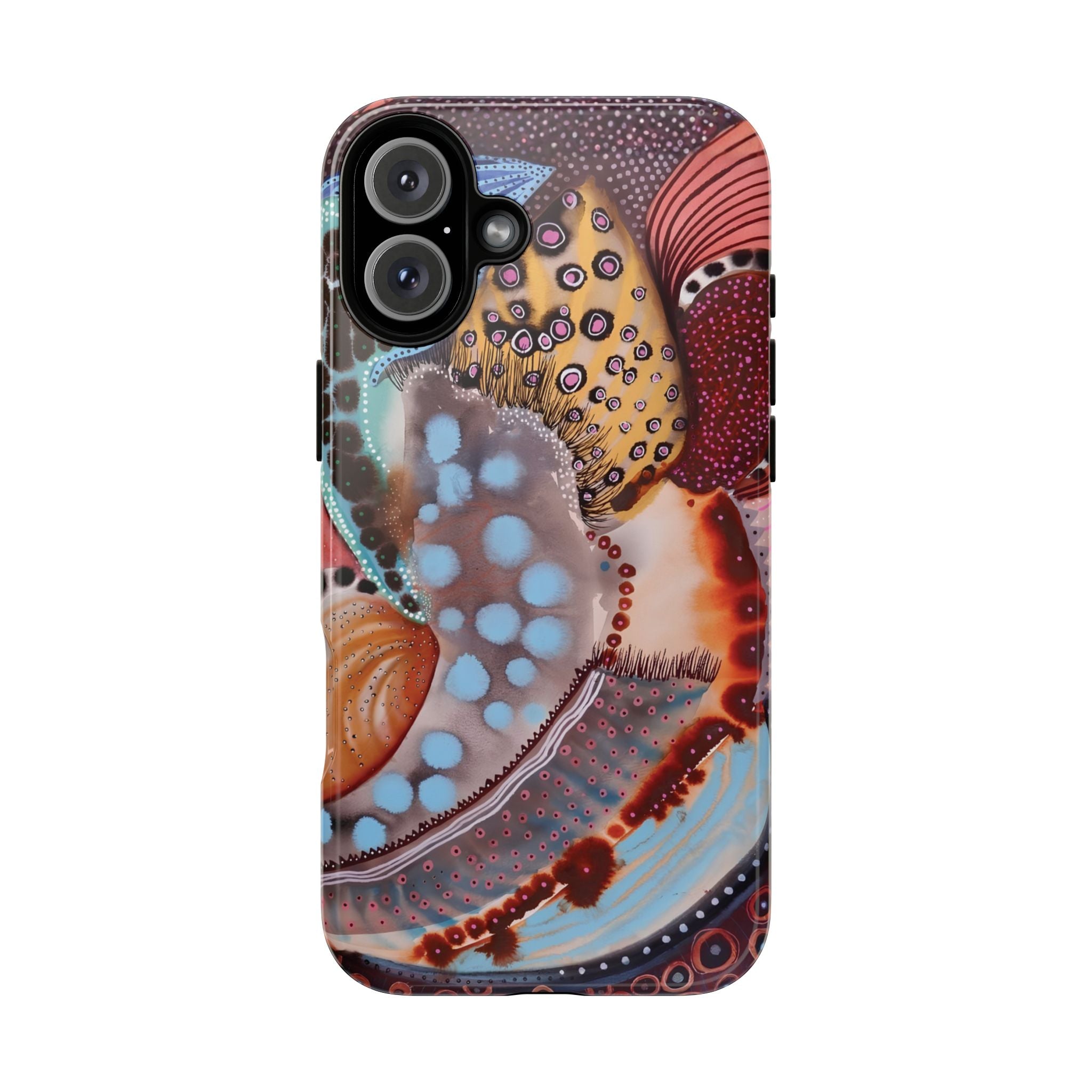 Ocean Echo | Abstract Sea Life iPhone Case
