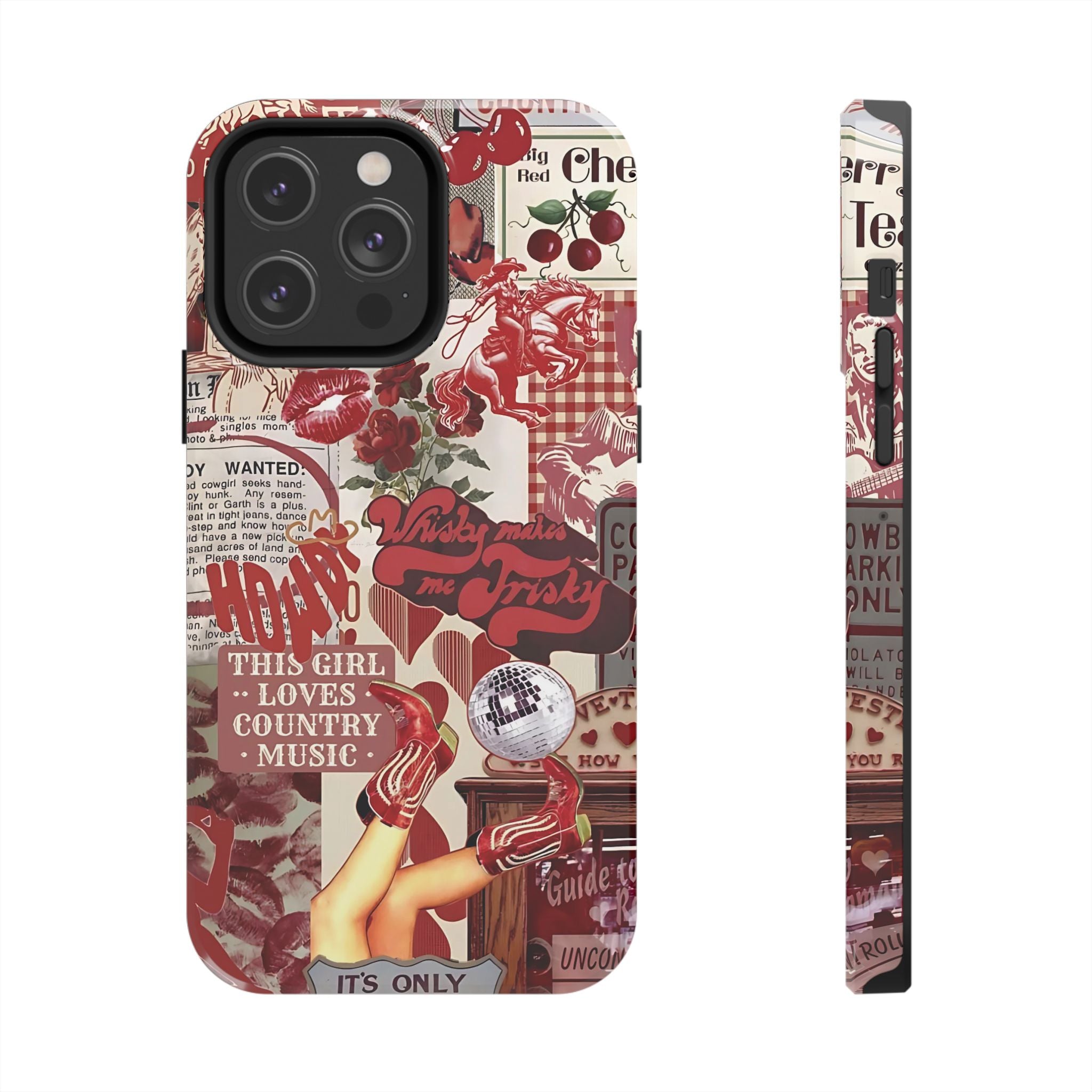 Cowgirl Glam Western iPhone Case