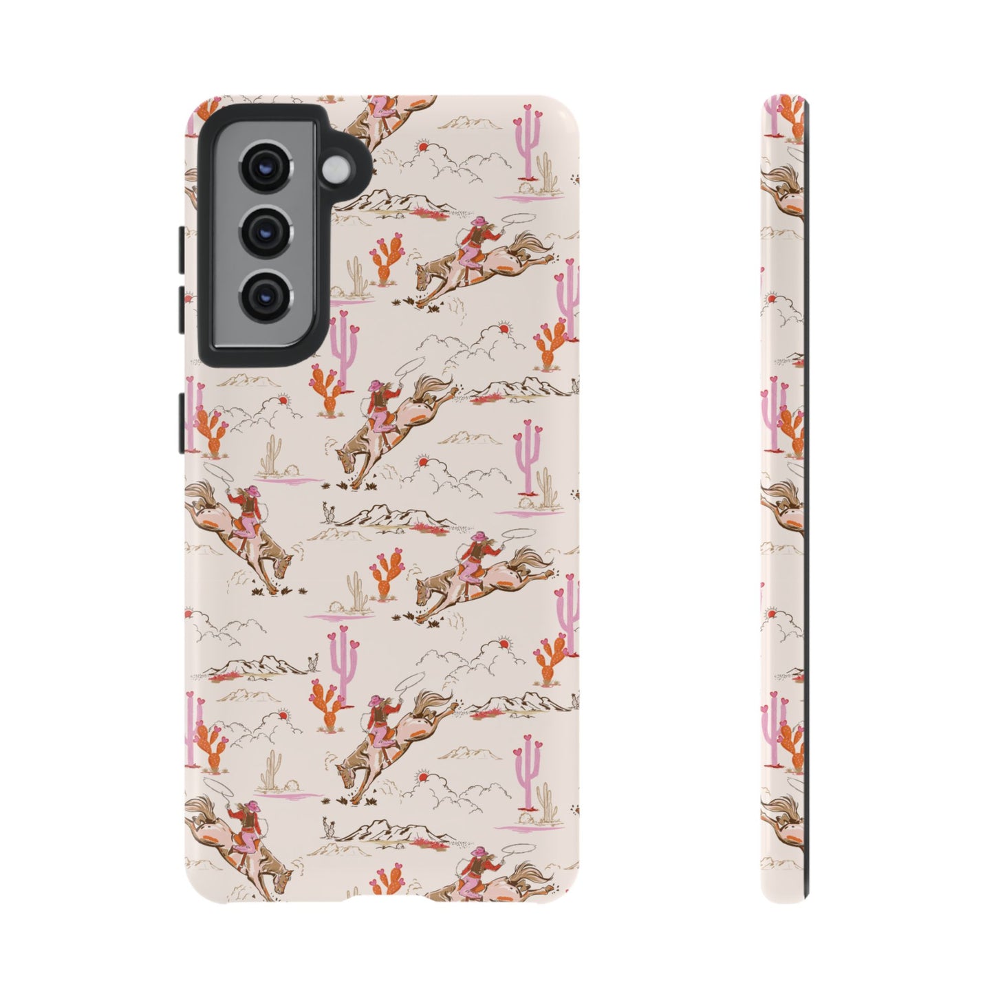 Funda para Samsung con estilo vaquero y chic