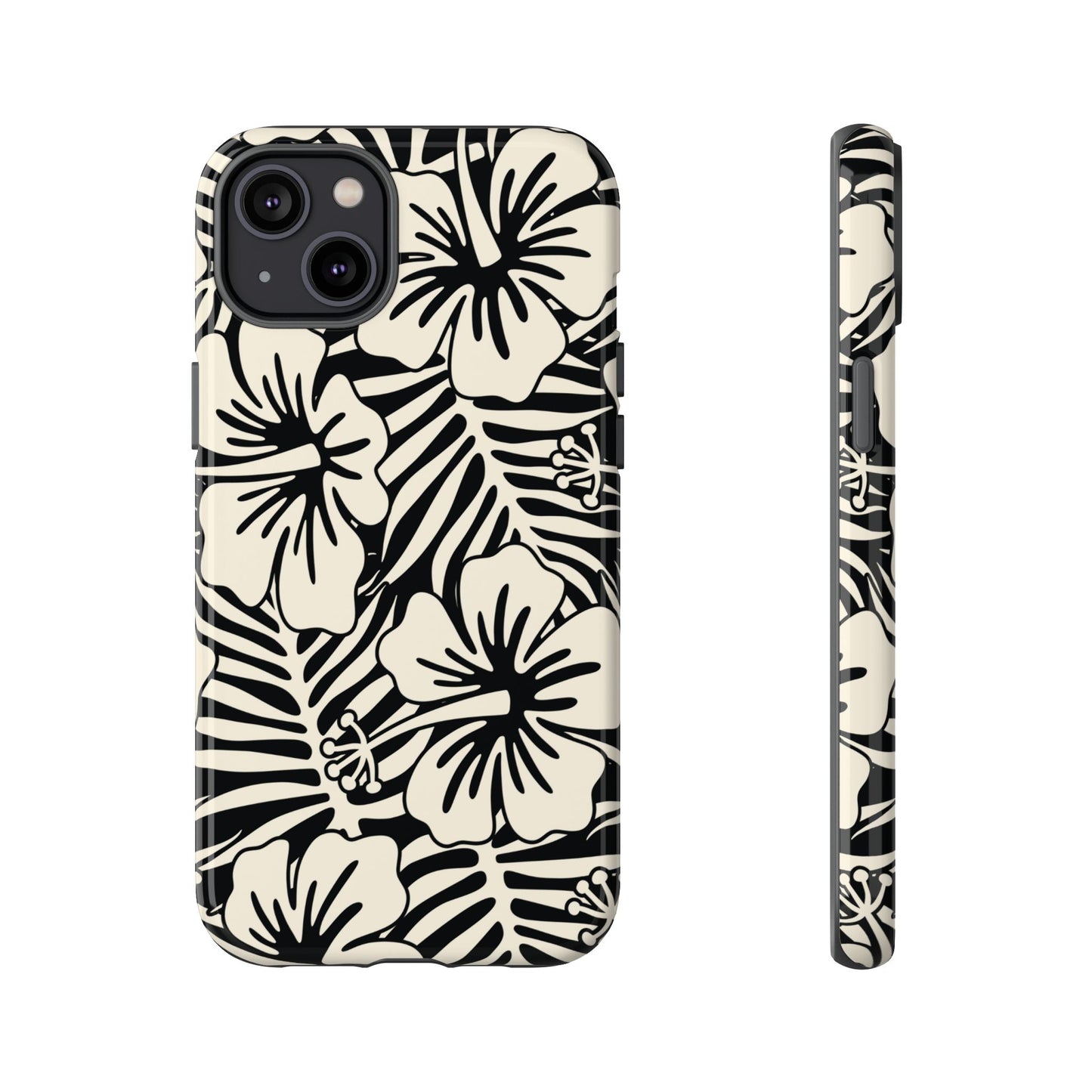 Funda para iPhone con estampado de flores tropicales de Island Girl