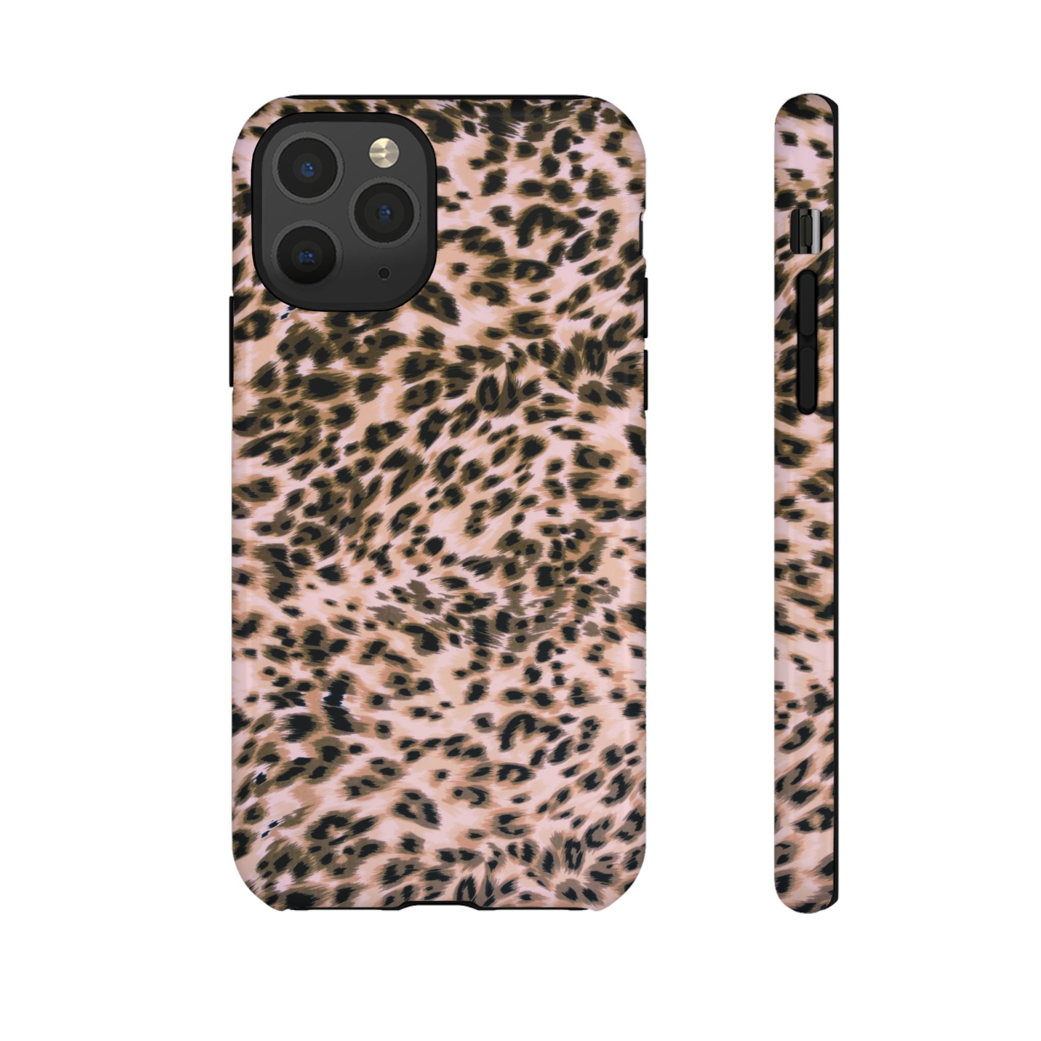 Funda para iPhone con estampado de leopardo ruborizado | Flirt
