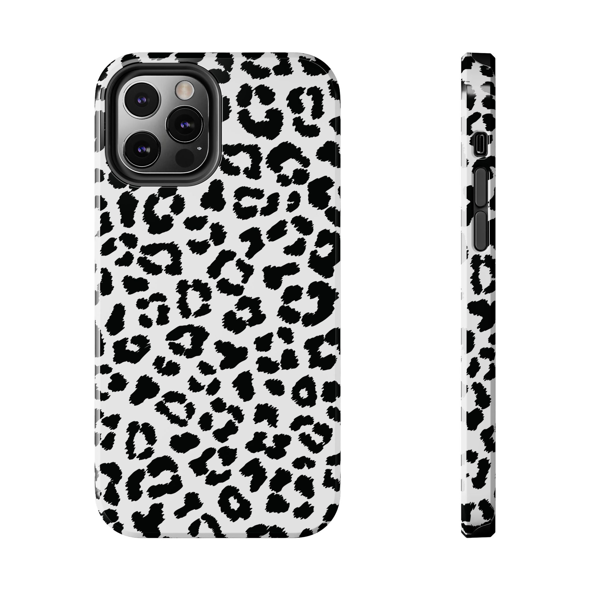 Meow | Funda para iPhone con estampado de leopardo