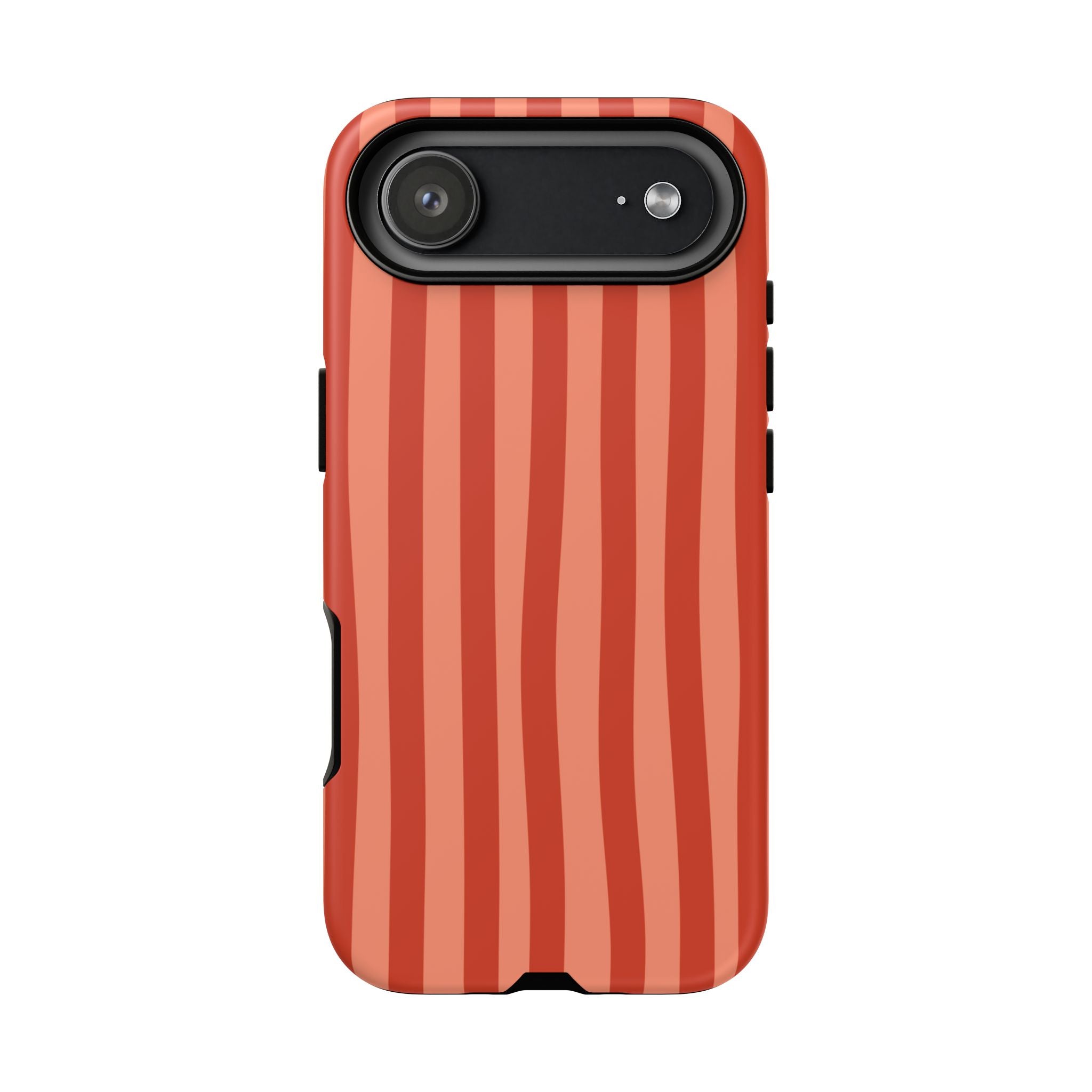 Orange Crush | Wavy Stripe iPhone Case