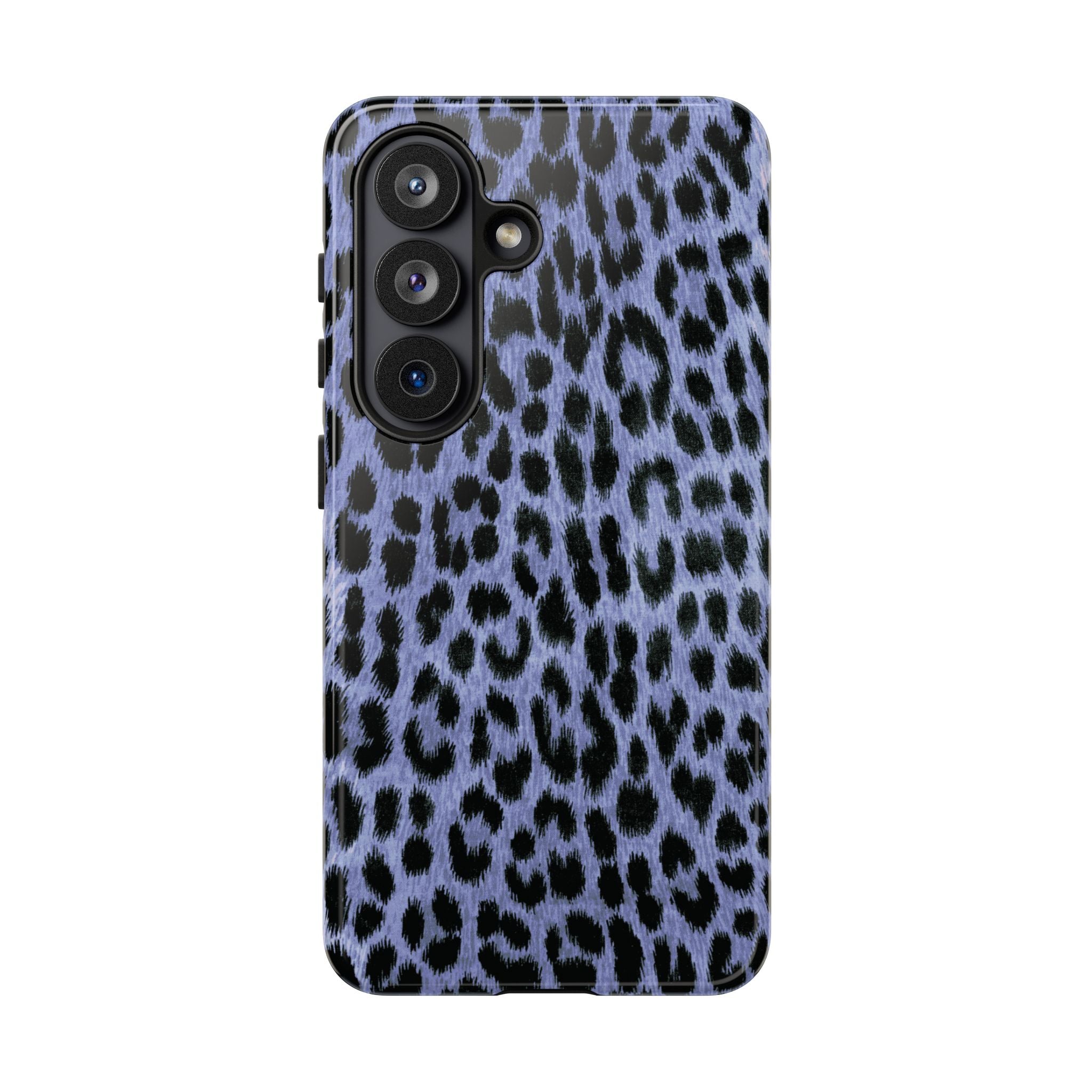 Untamed | Blue Leopard Galaxy Case
