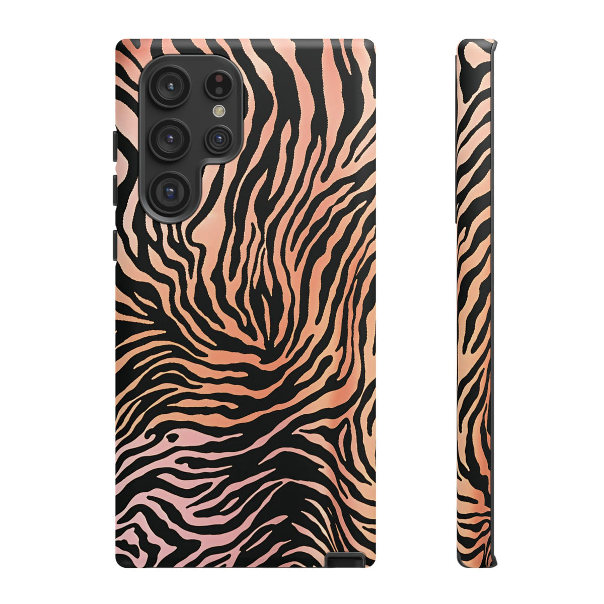 Wild Flirt | Pink Tiger Print Galaxy Case