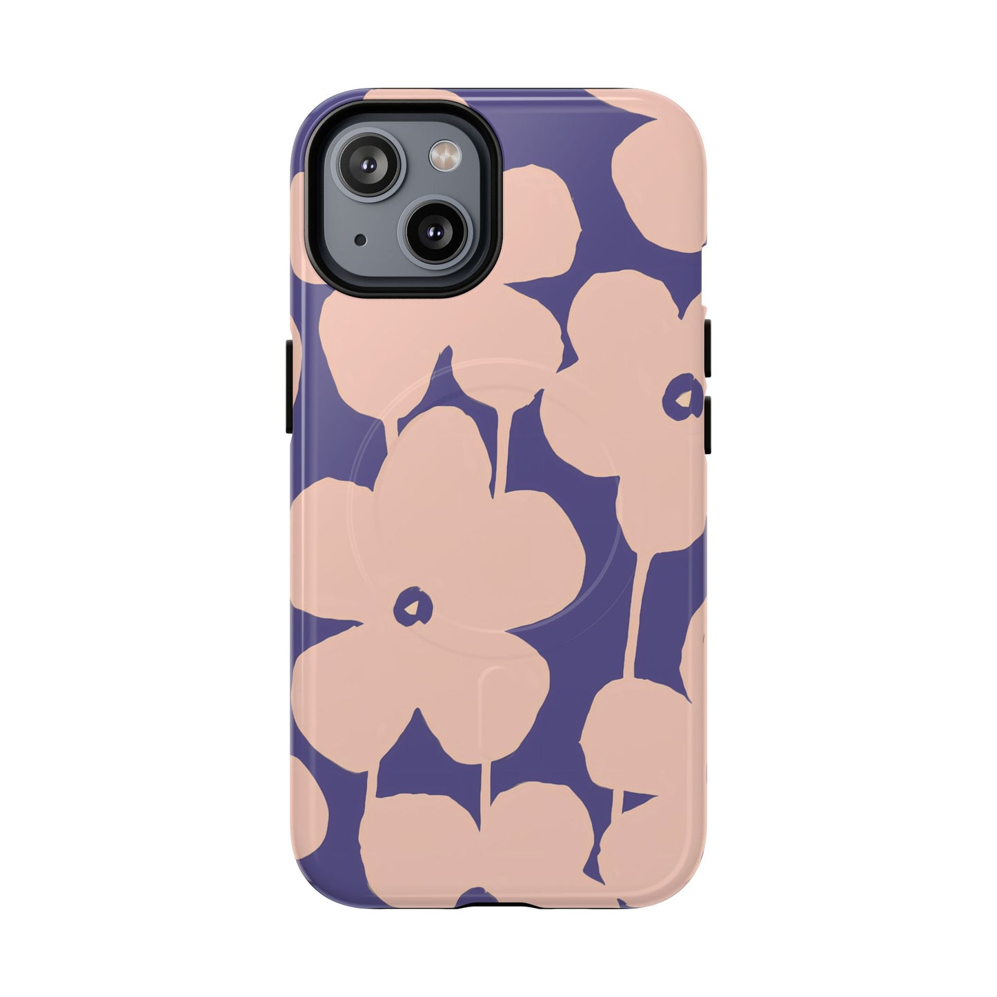 Blooms | Purple Floral MagSafe Case