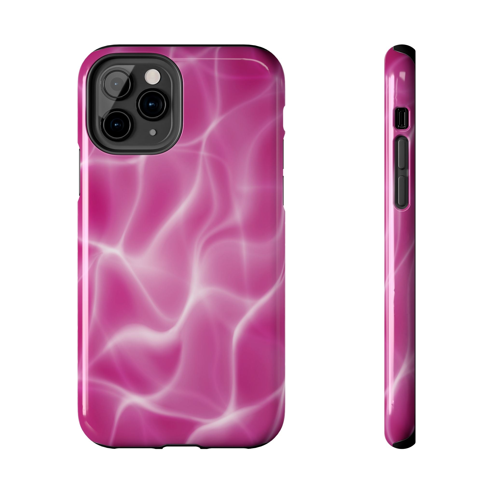 Pool Daze Pink Abstract iPhone Case