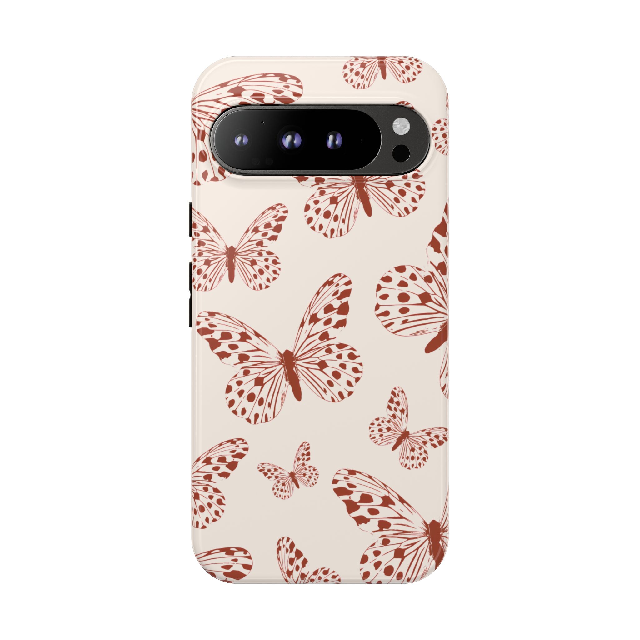 Vintage Butterfly Pixel Case