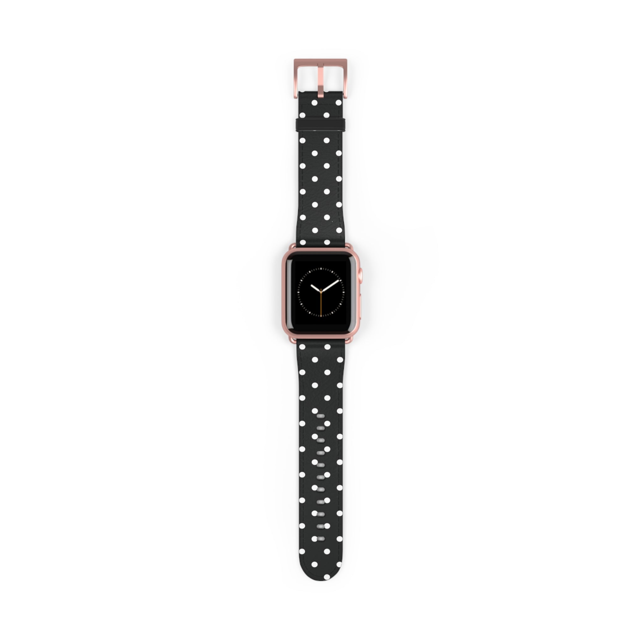 Black & White Polka Dot Apple Watch Band