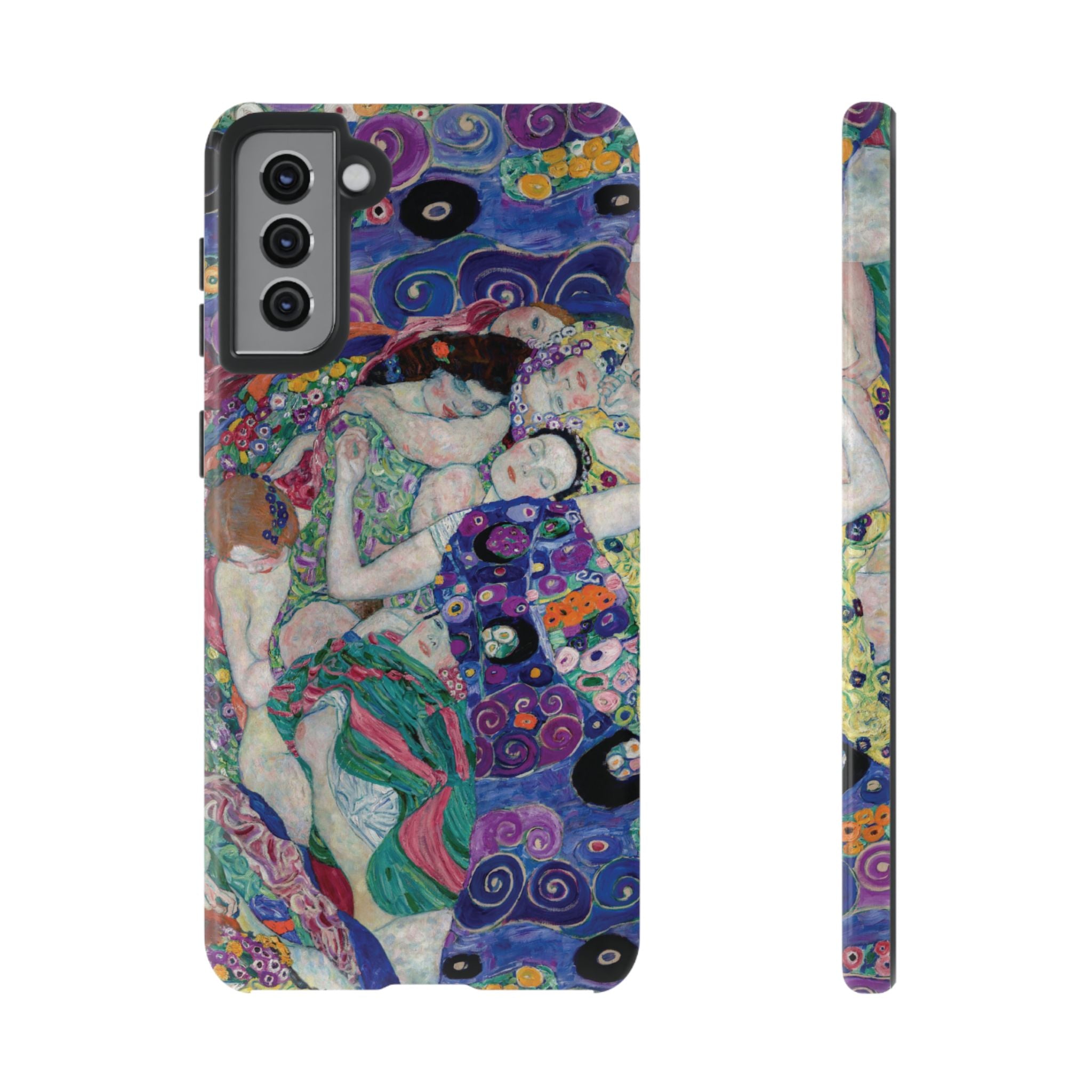 The Maiden Klimt Collage Galaxy Case