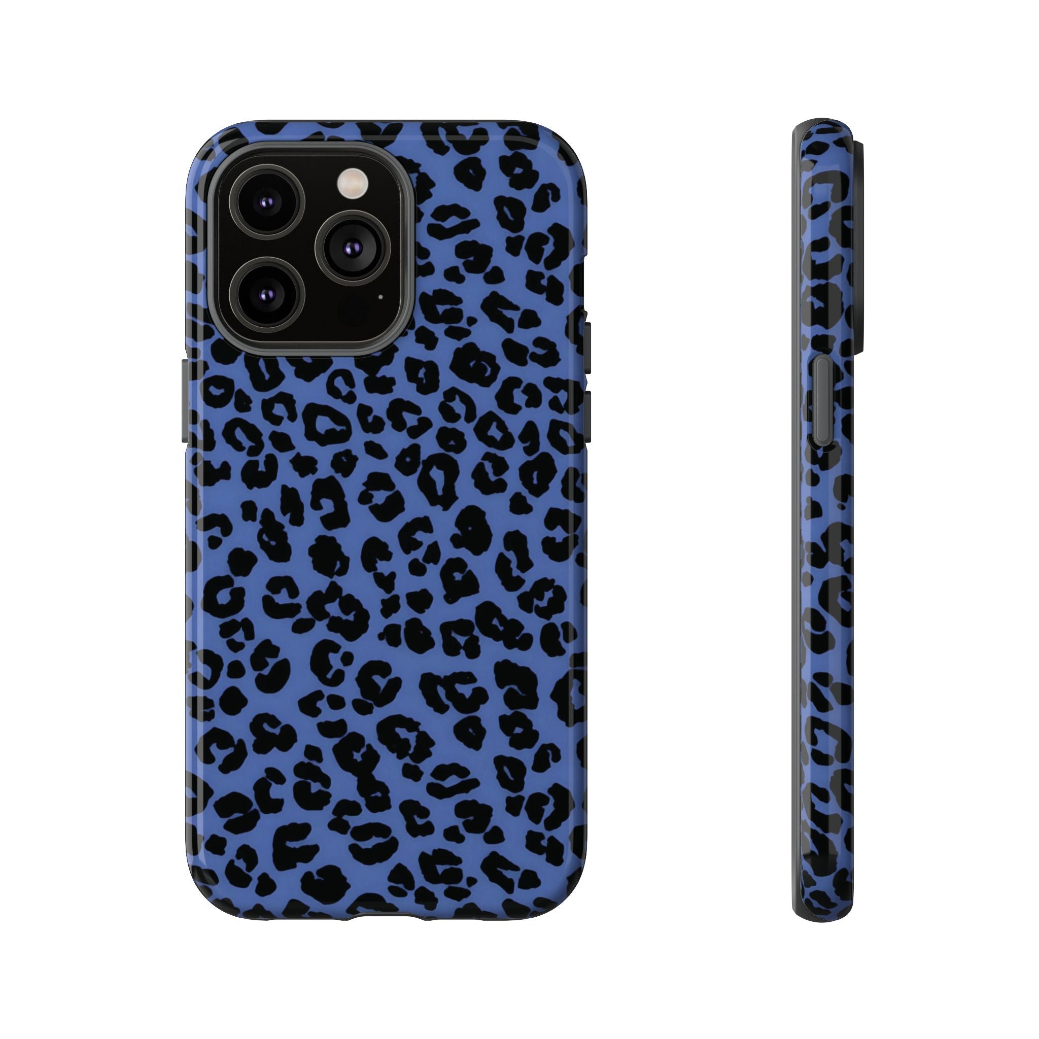 Blue Wild | Leopard iPhone Case