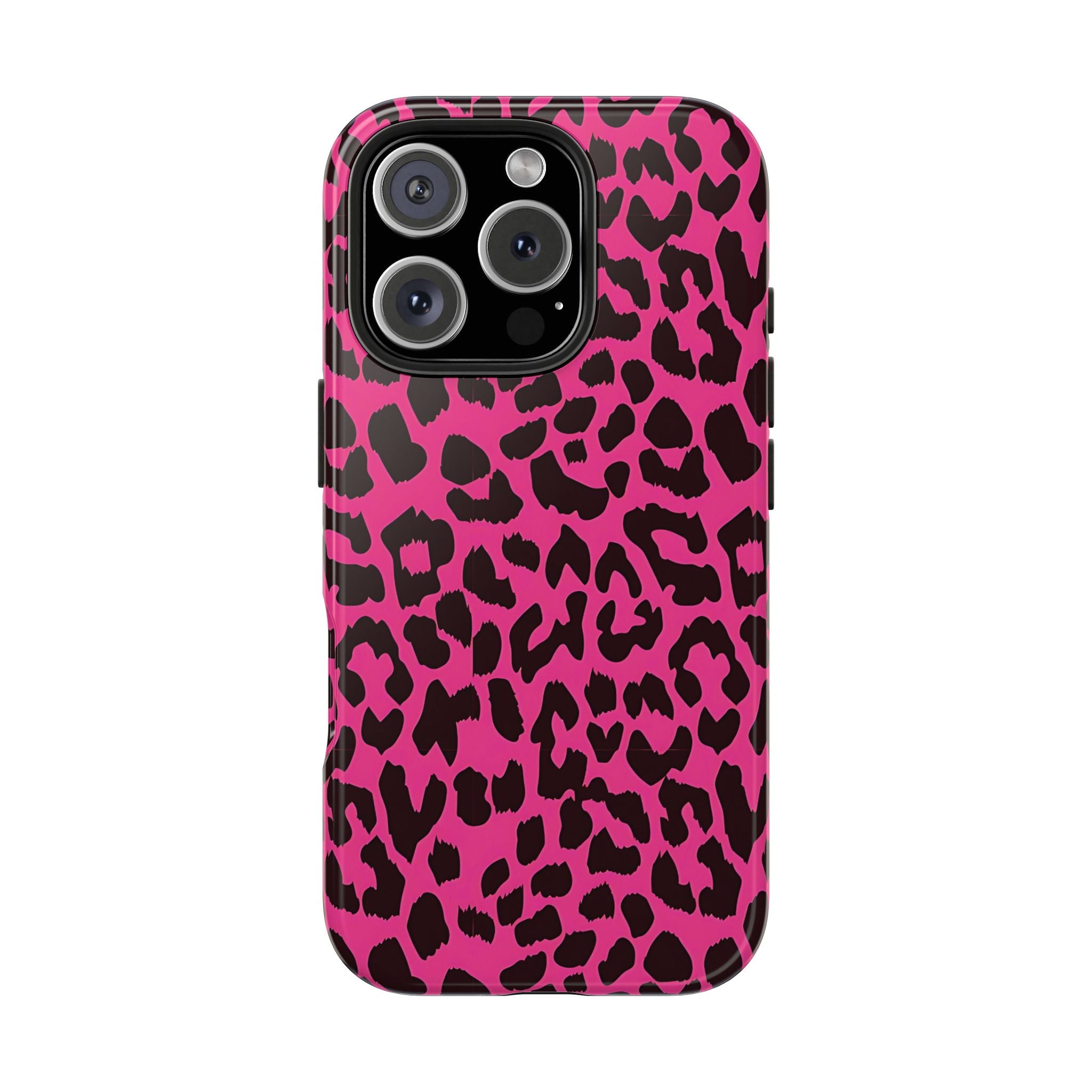 Funda para iPhone con estampado de leopardo rosa | Pasarela