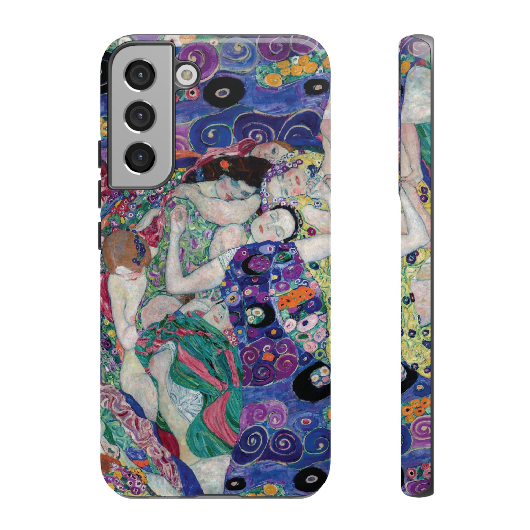 The Maiden Klimt Collage Galaxy Case