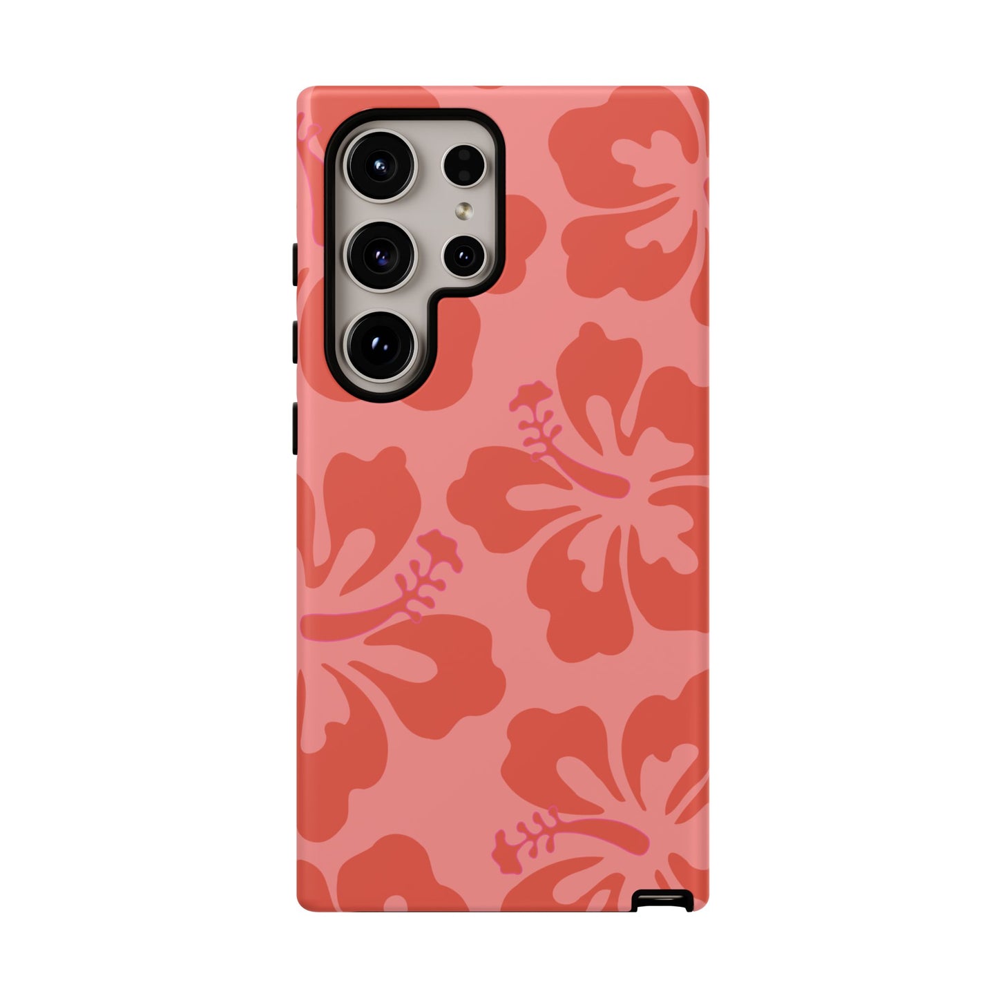 Island Life | Orange Hibiscus Floral Case