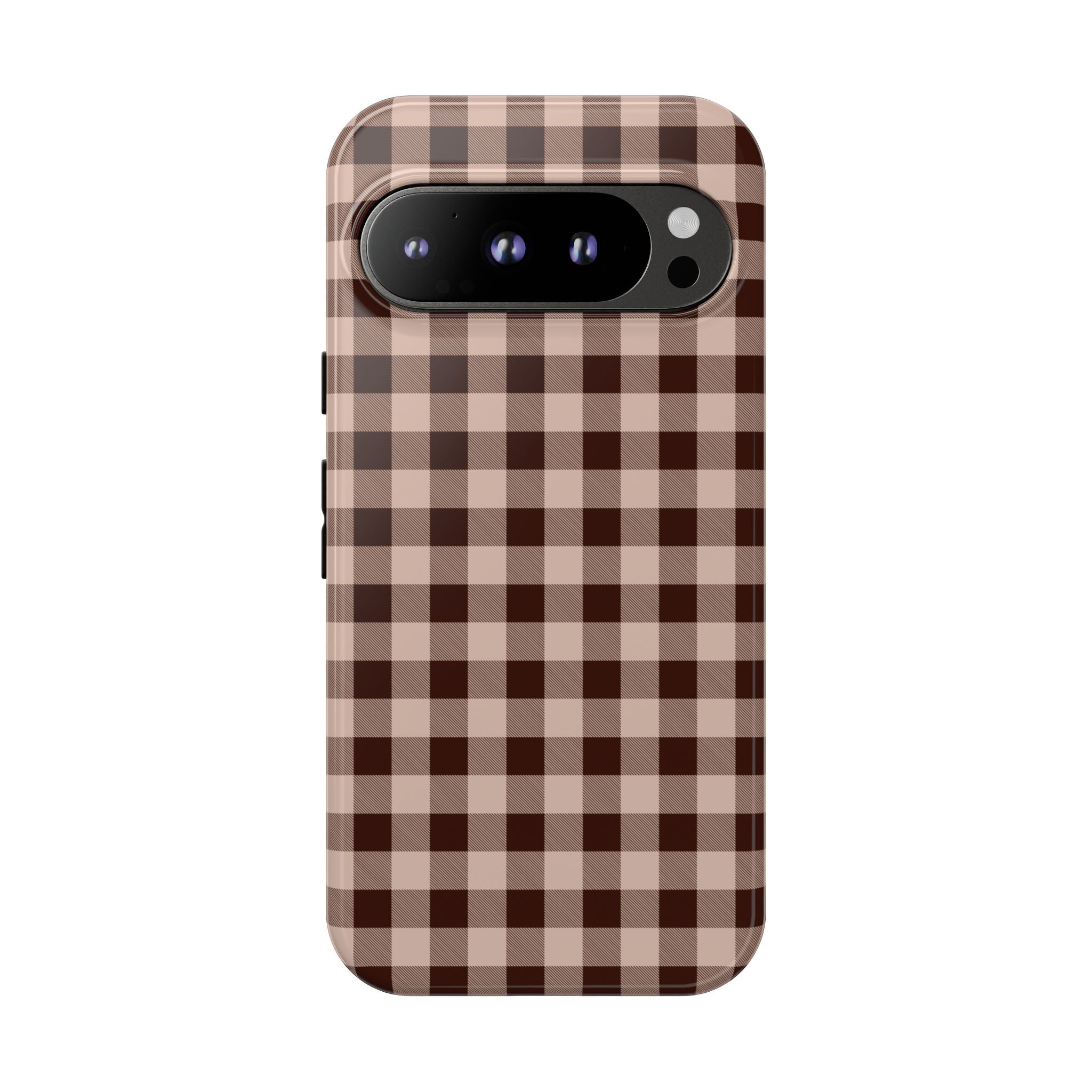 Latte Check Phone Case